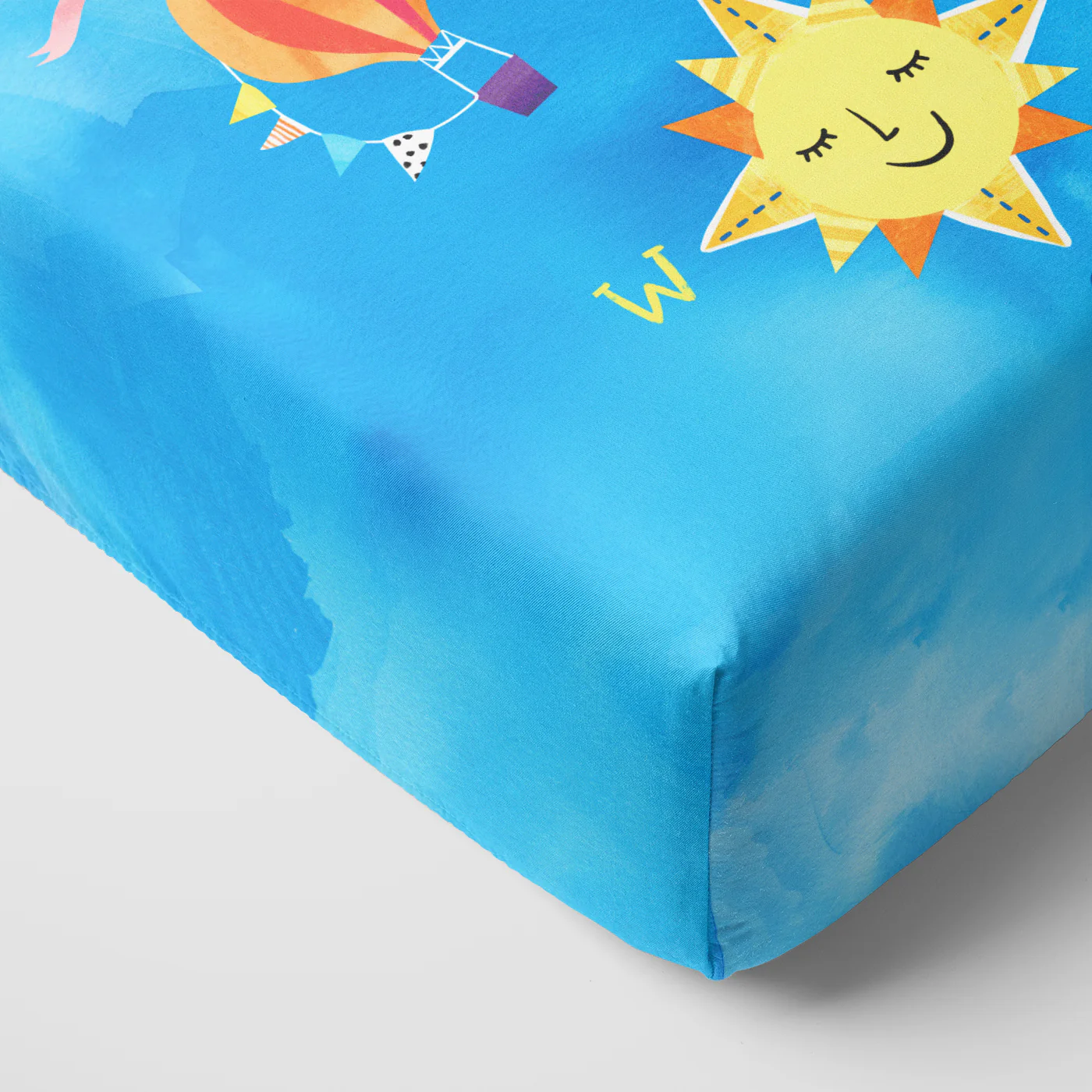 Around The World Fitted Crib Sheet - Image 5