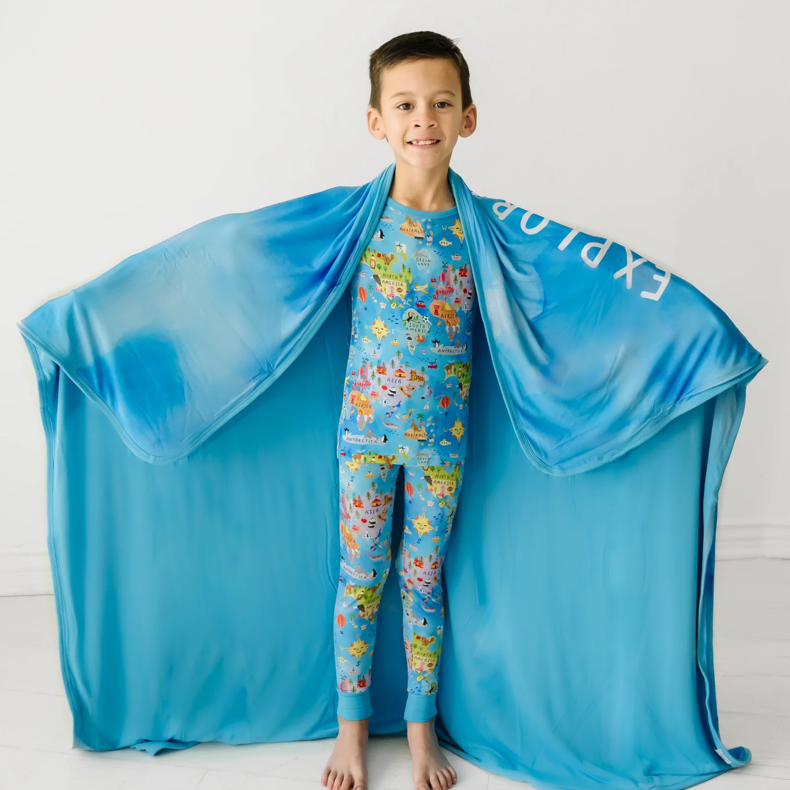 Around The World Large Cloud Blanket® - Image 3