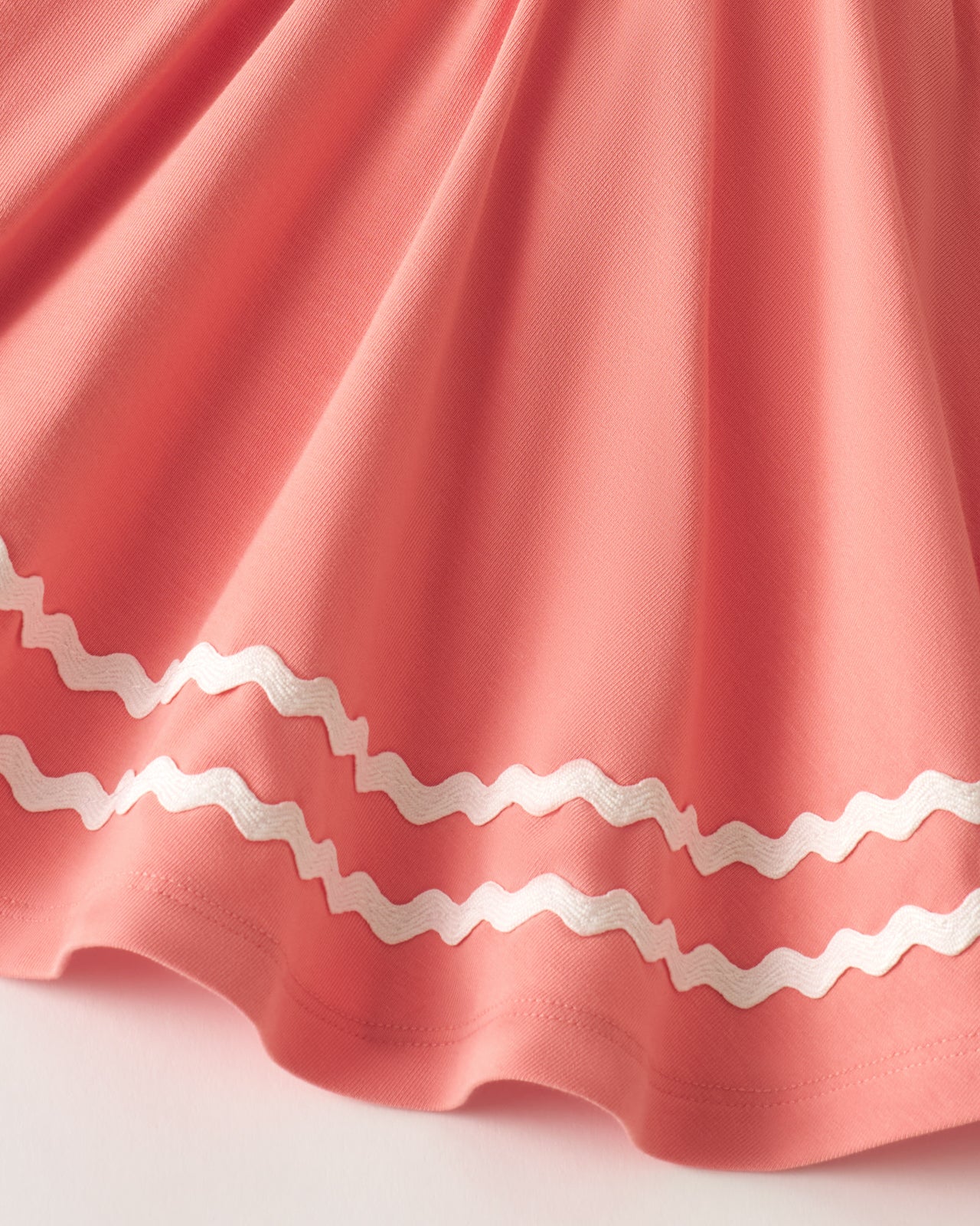 Beach Coral Asymmetrical Dress - Image 7