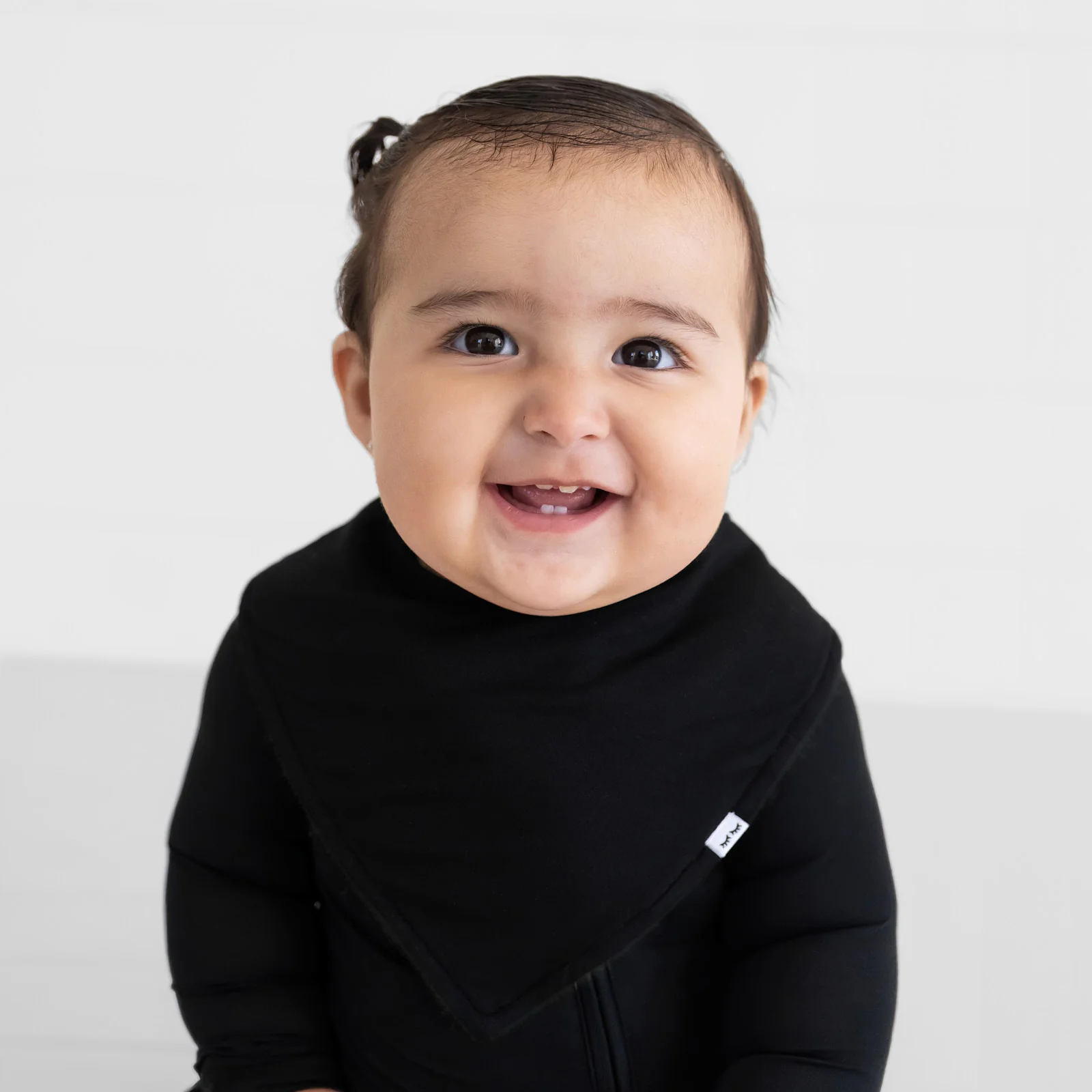 Black Bandana Bib - Image 2