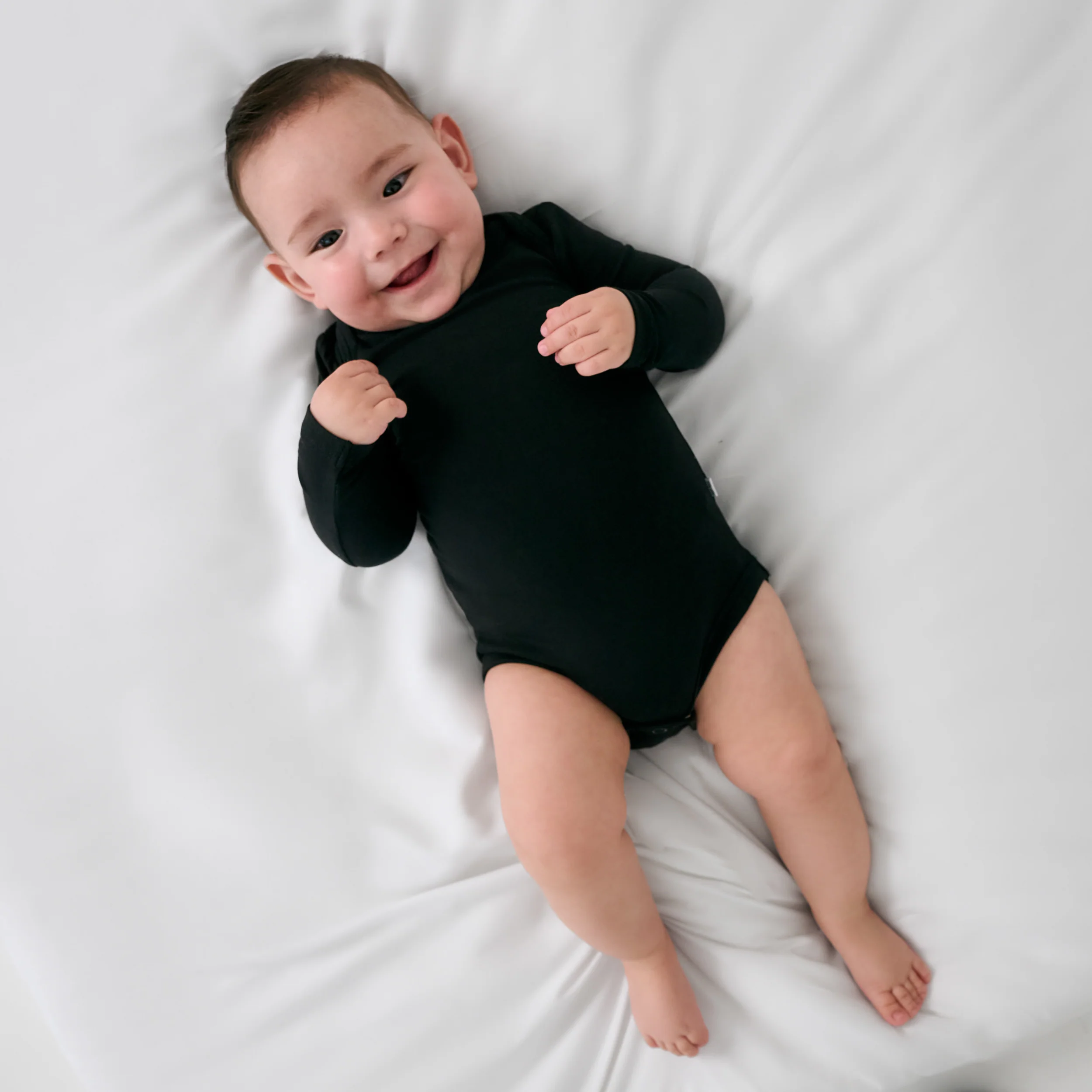 Black Long Sleeve Bodysuit - Image 3