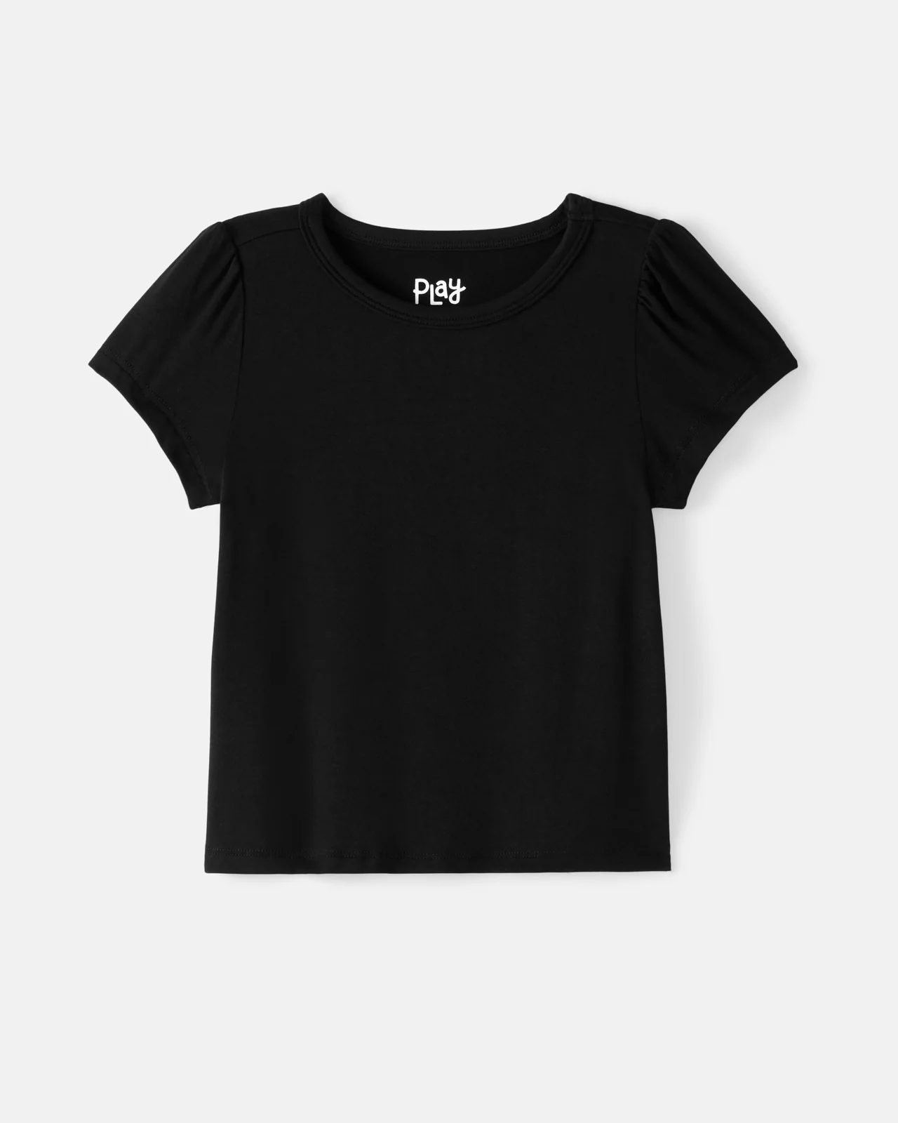 Black Puff Sleeve Tee - Image 5