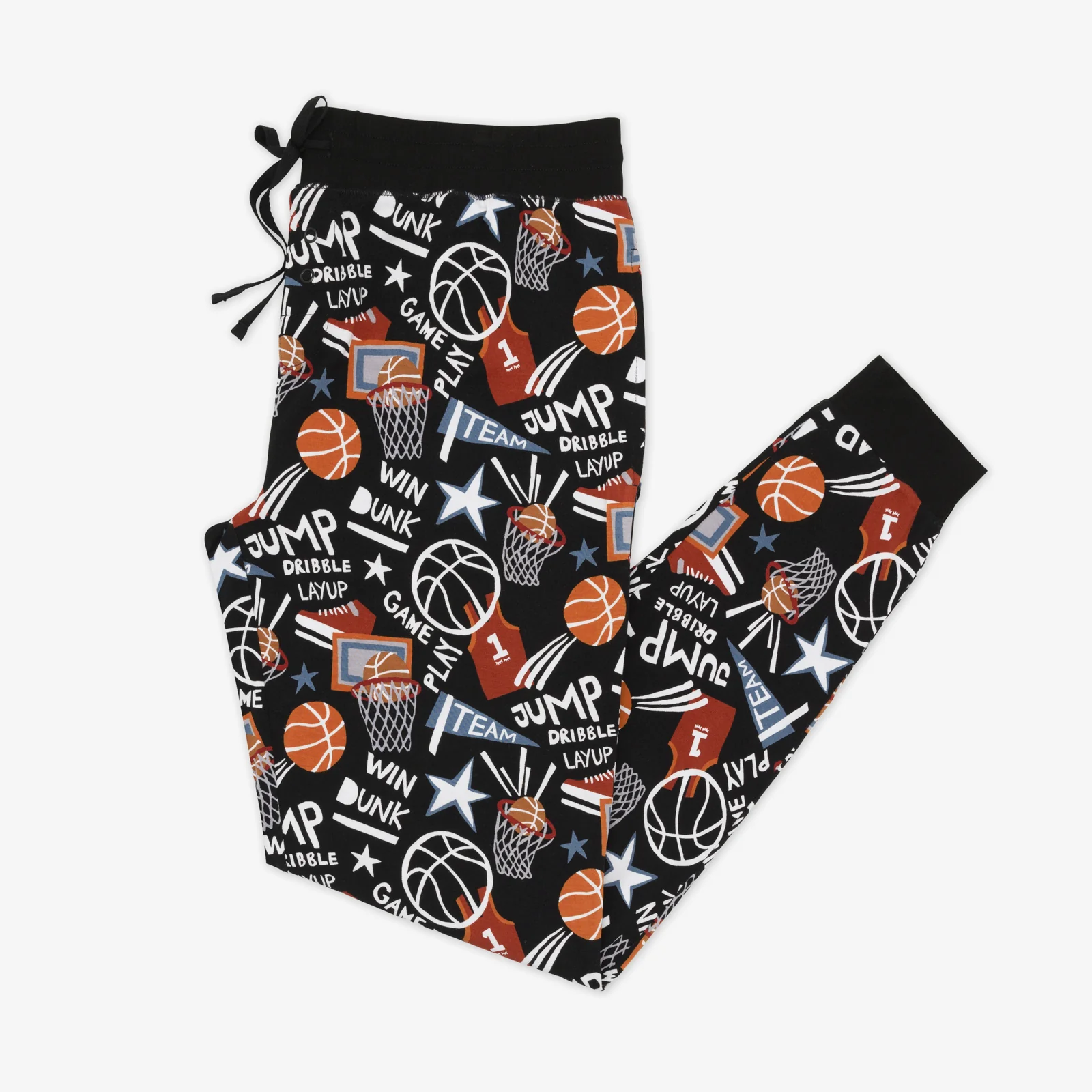 Black Slam Dunk Women's Pajama Pants - Image 6