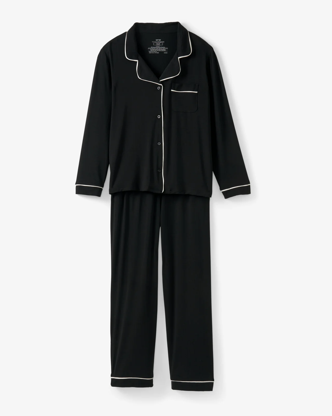Black Women's Long Sleeve Pajama Set - Image 8