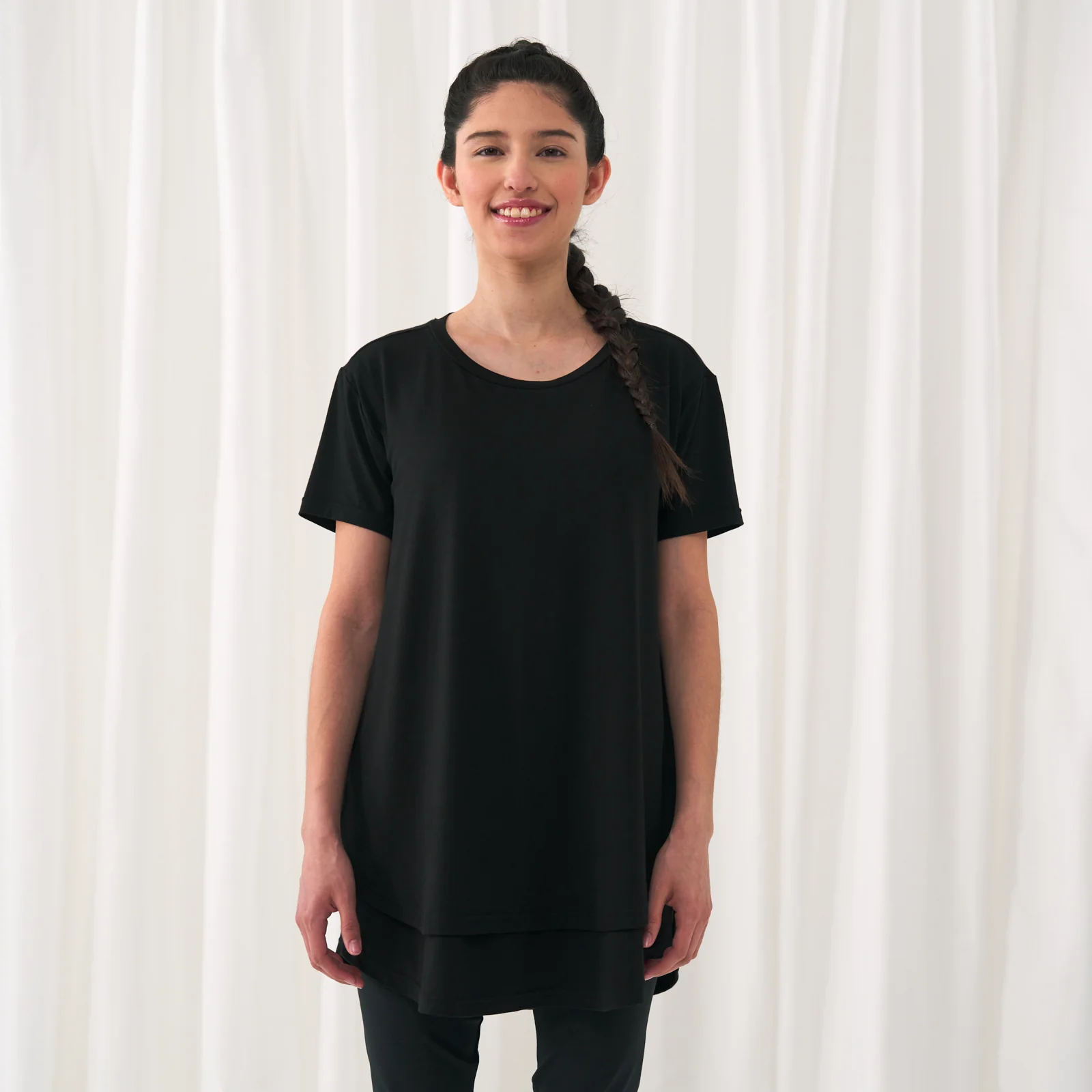Black Women's Nursing Top - Image 2