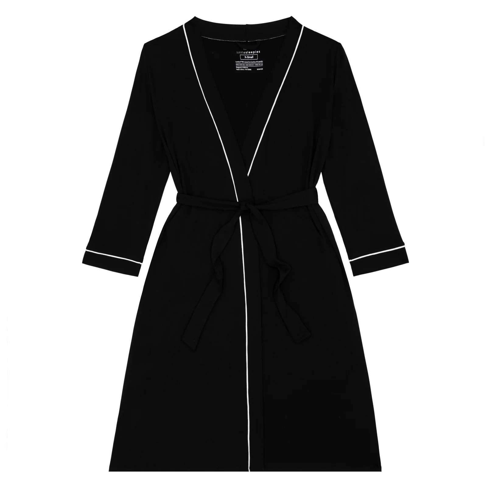 Black Women's Robe - Image 6