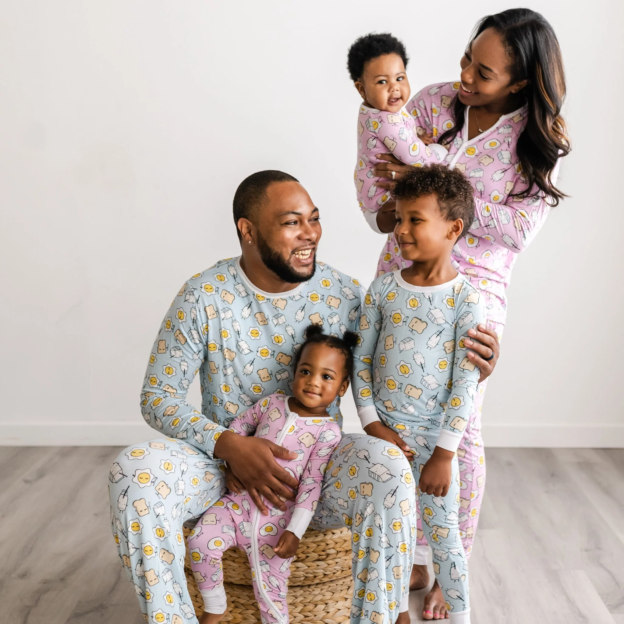 Blue Breakfast Buddies Men's Pajama Pants - Image 2
