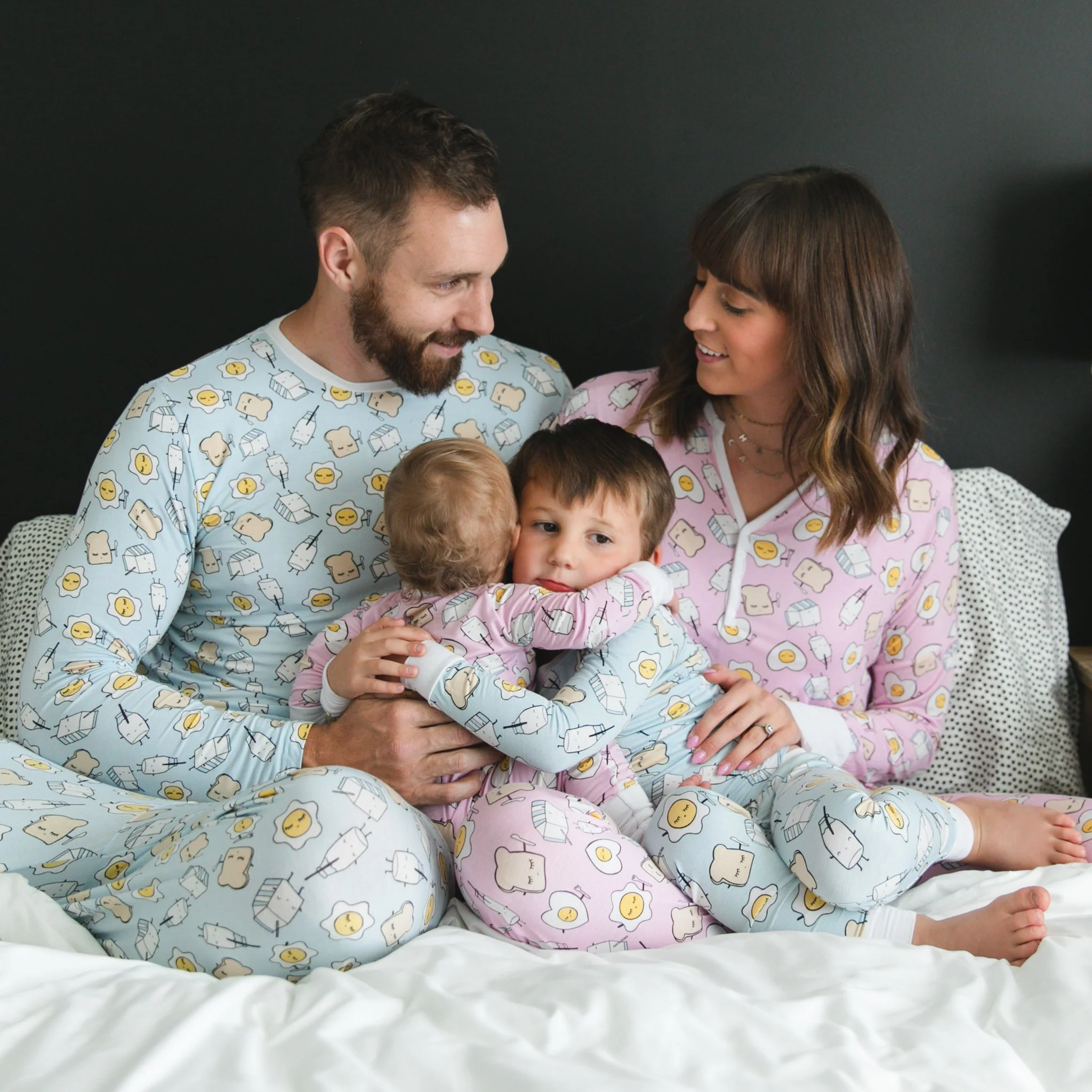 Blue Breakfast Buddies Men's Pajama Pants - Image 3