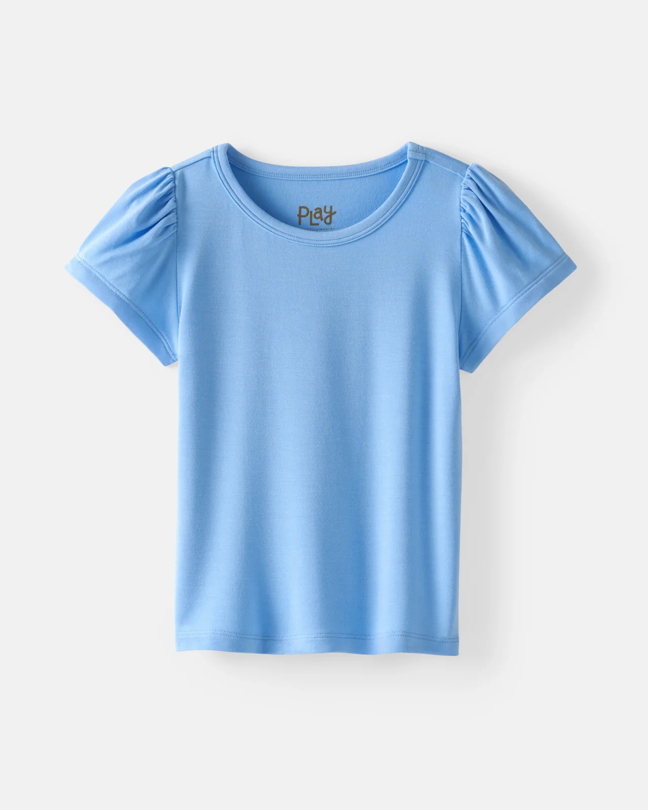 Blue Breeze Puff Sleeve Tee - Image 3