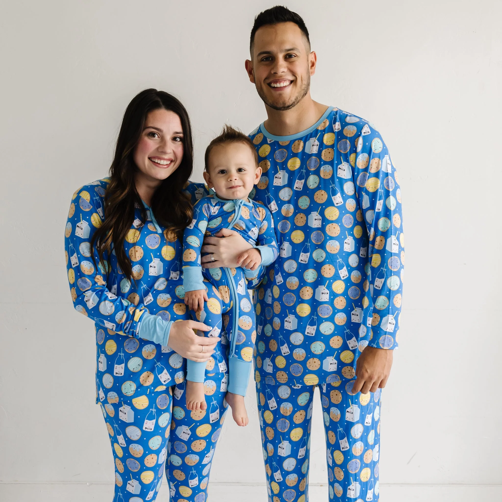 Blue Cookies & Milk Men's Pajama Pants - Image 4
