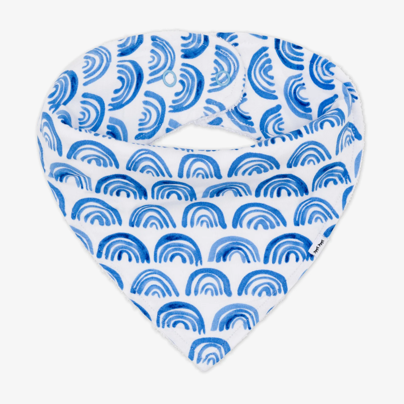 Blue Rainbows Bandana Bib - Image 5