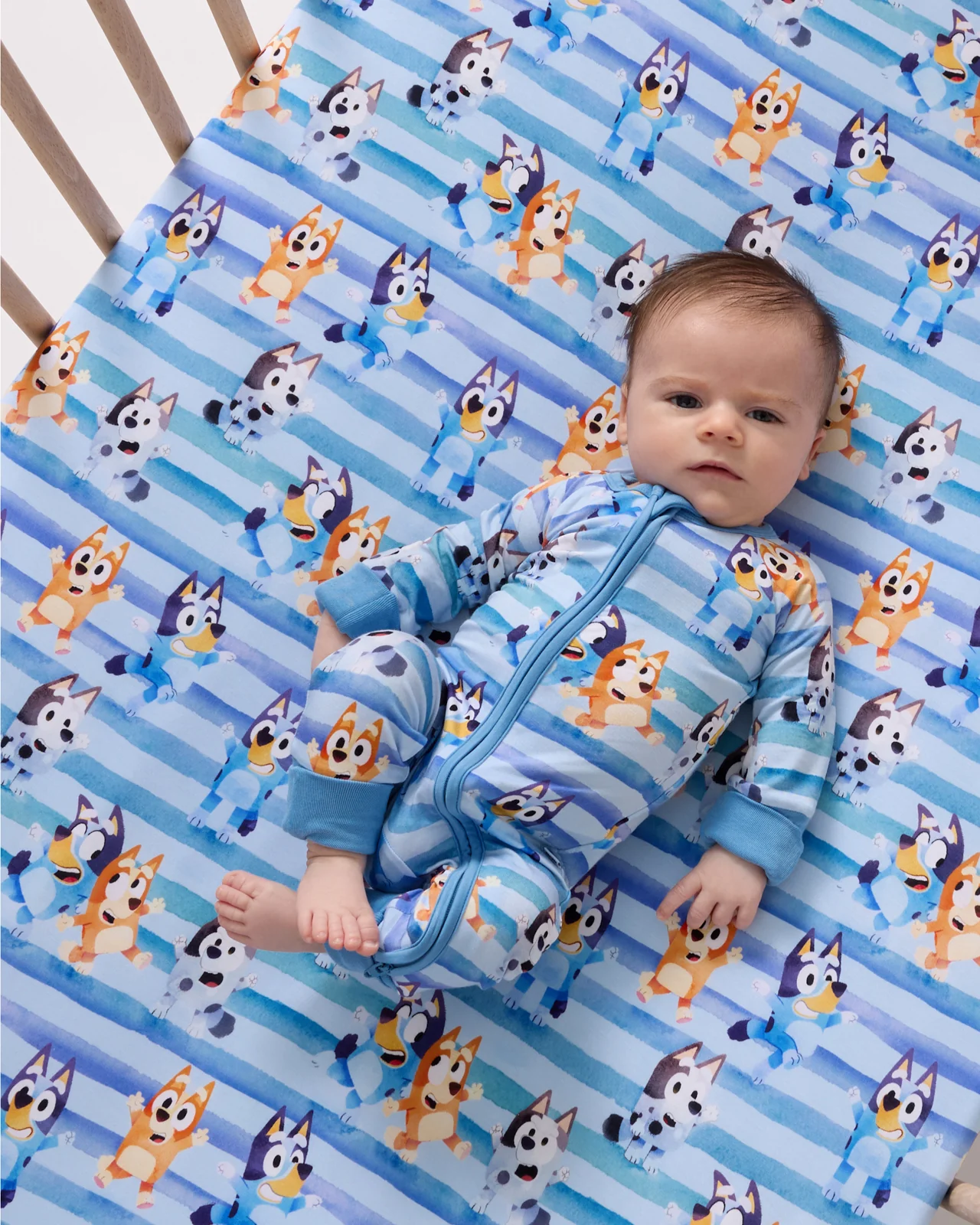 Bluey Dance All Day Fitted Crib Sheet - Image 3