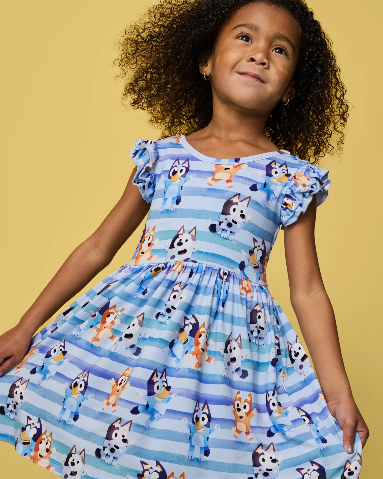 Bluey Dance All Day Flutter Skater Dress - Image 2