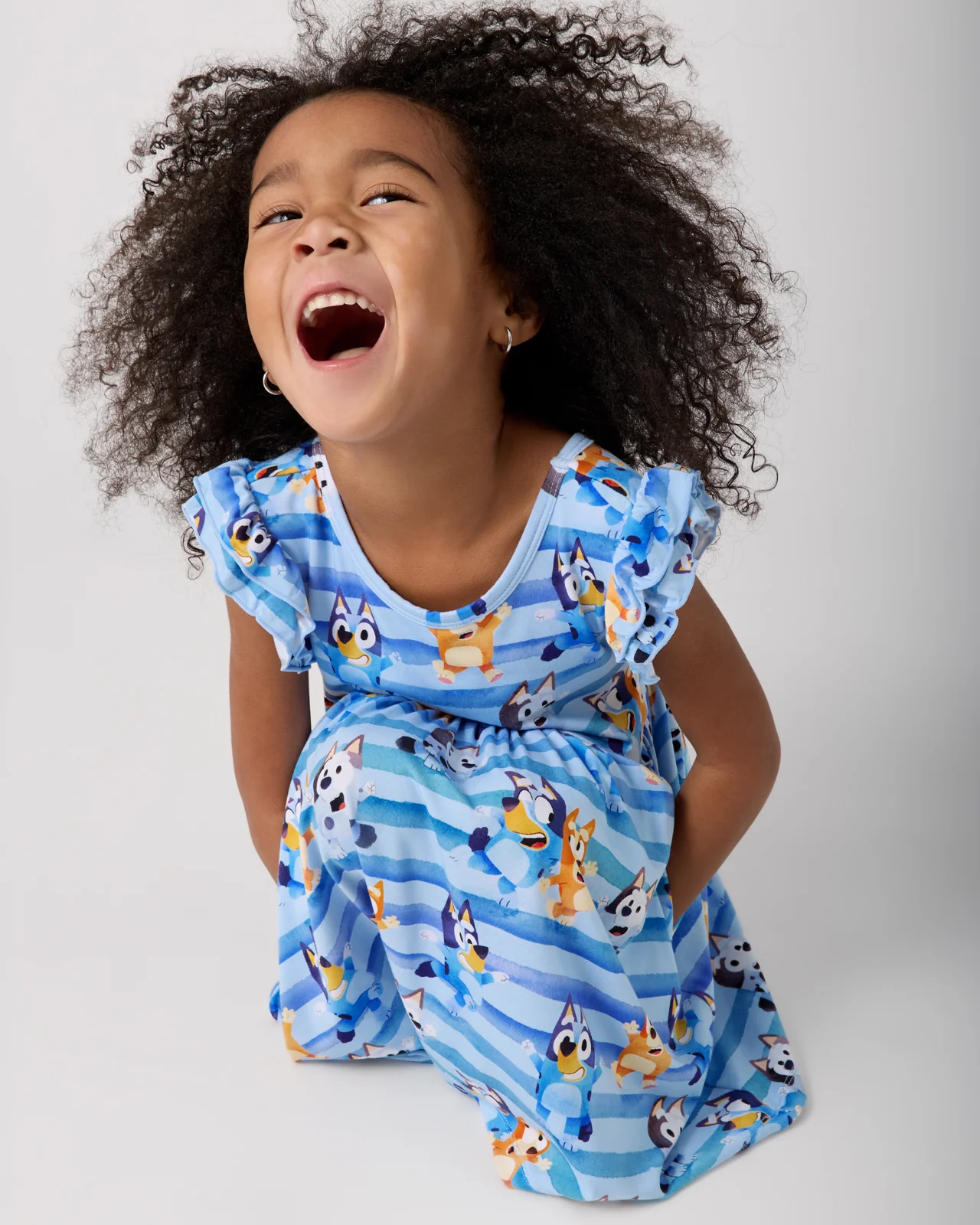 Bluey Dance All Day Flutter Skater Dress - Image 4