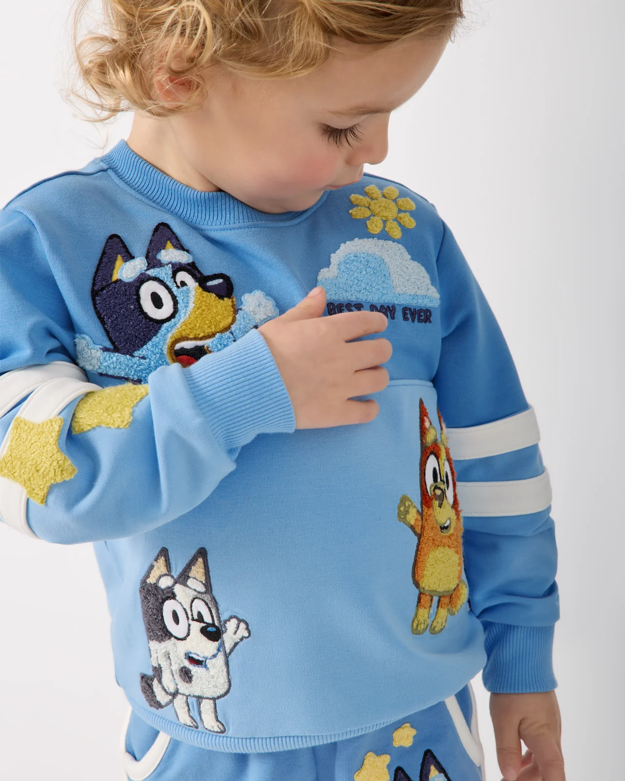 Bluey Best Day Ever Crewneck Sweatshirt - Image 2
