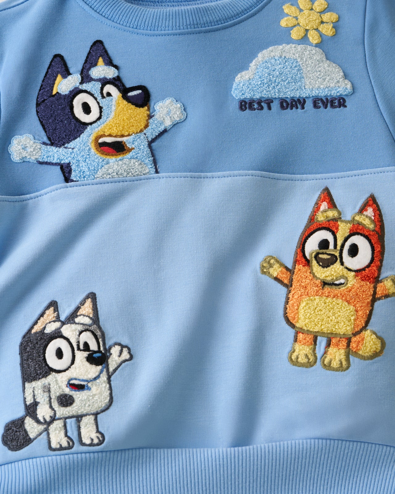 Bluey Best Day Ever Crewneck Sweatshirt - Image 7