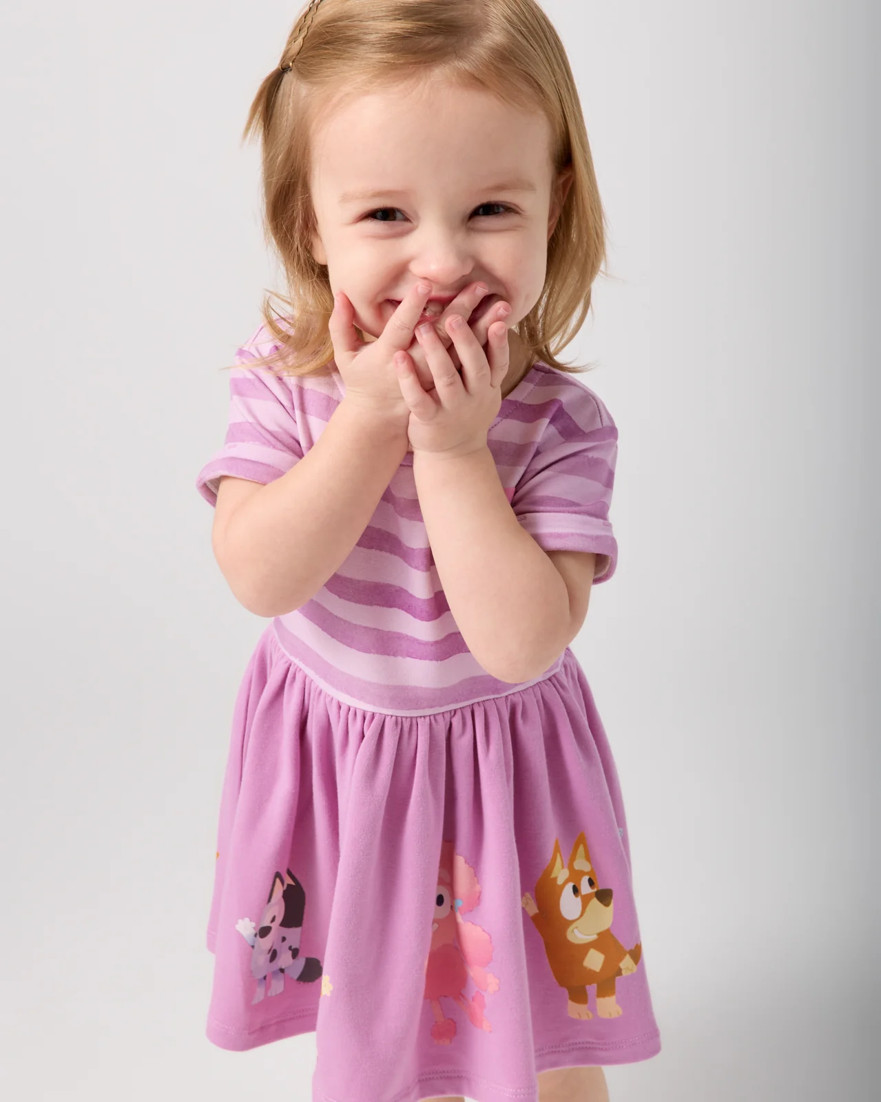 Bluey Friends Forever Short Sleeve Dress with Bloomer - Image 3
