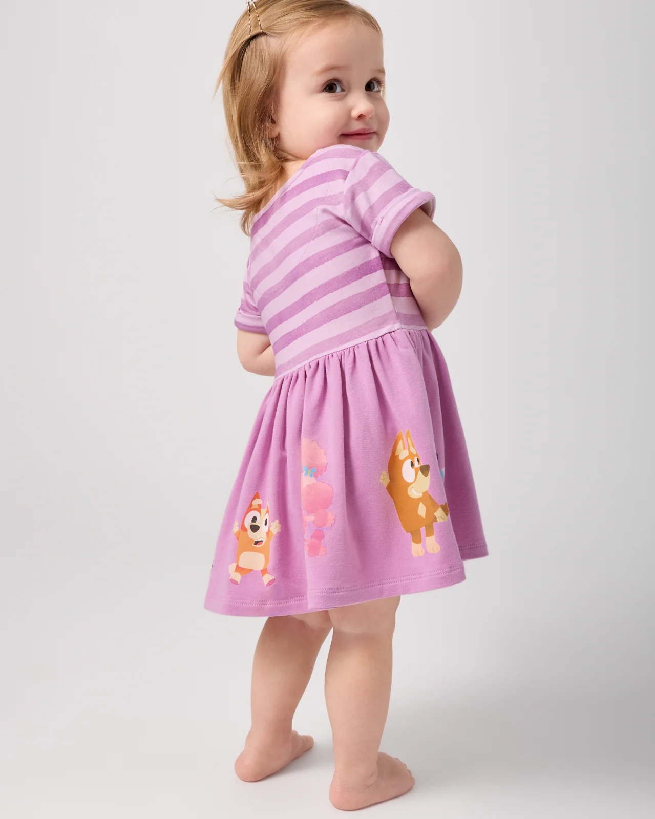 Bluey Friends Forever Short Sleeve Dress with Bloomer - Image 5