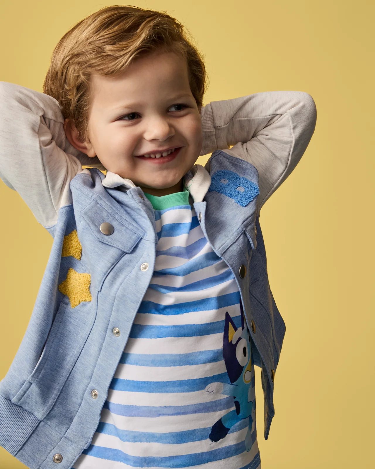 Bluey Hooded Trucker Jacket - Image 4