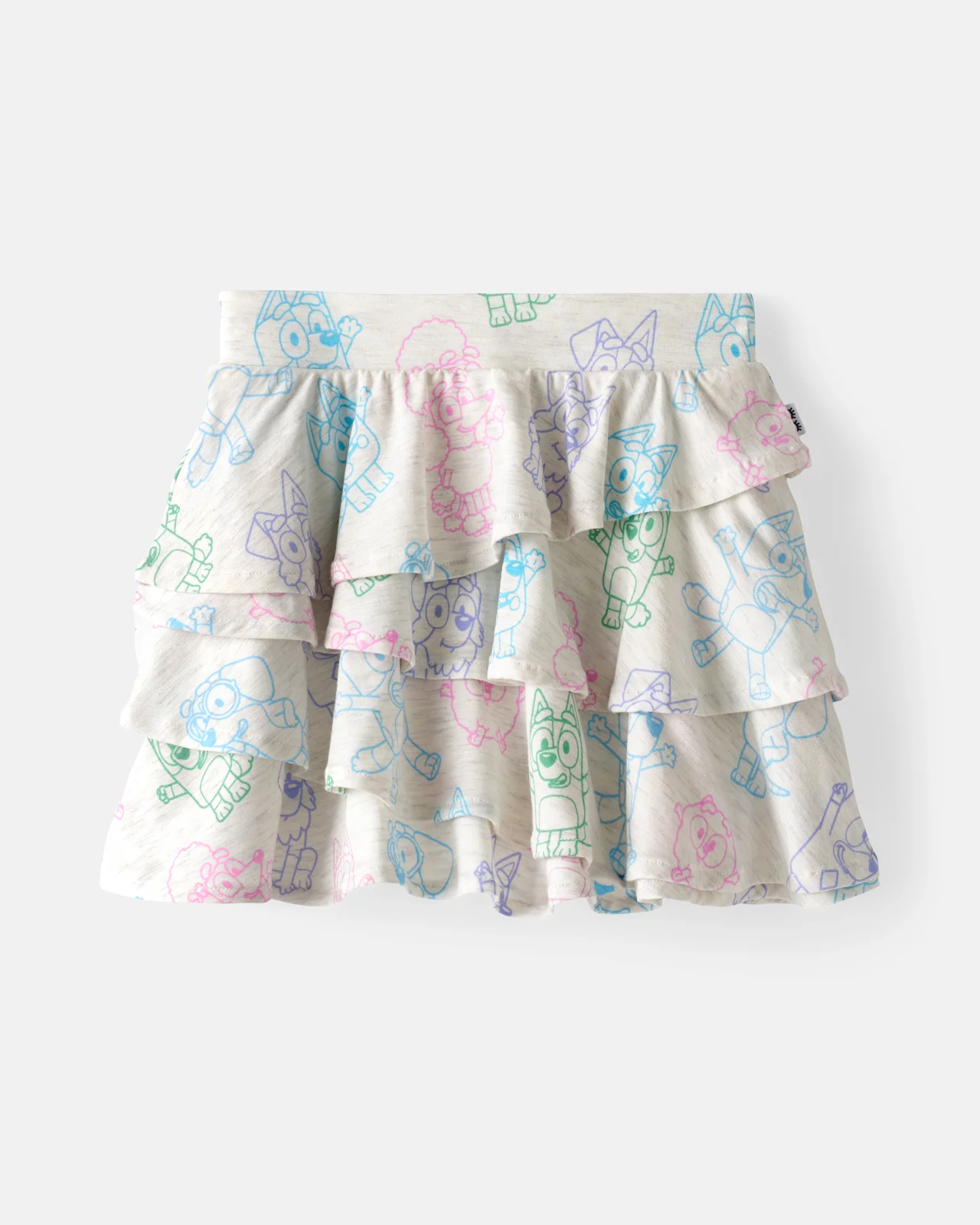Bluey Playtime Crew Ruffle Skort - Image 4