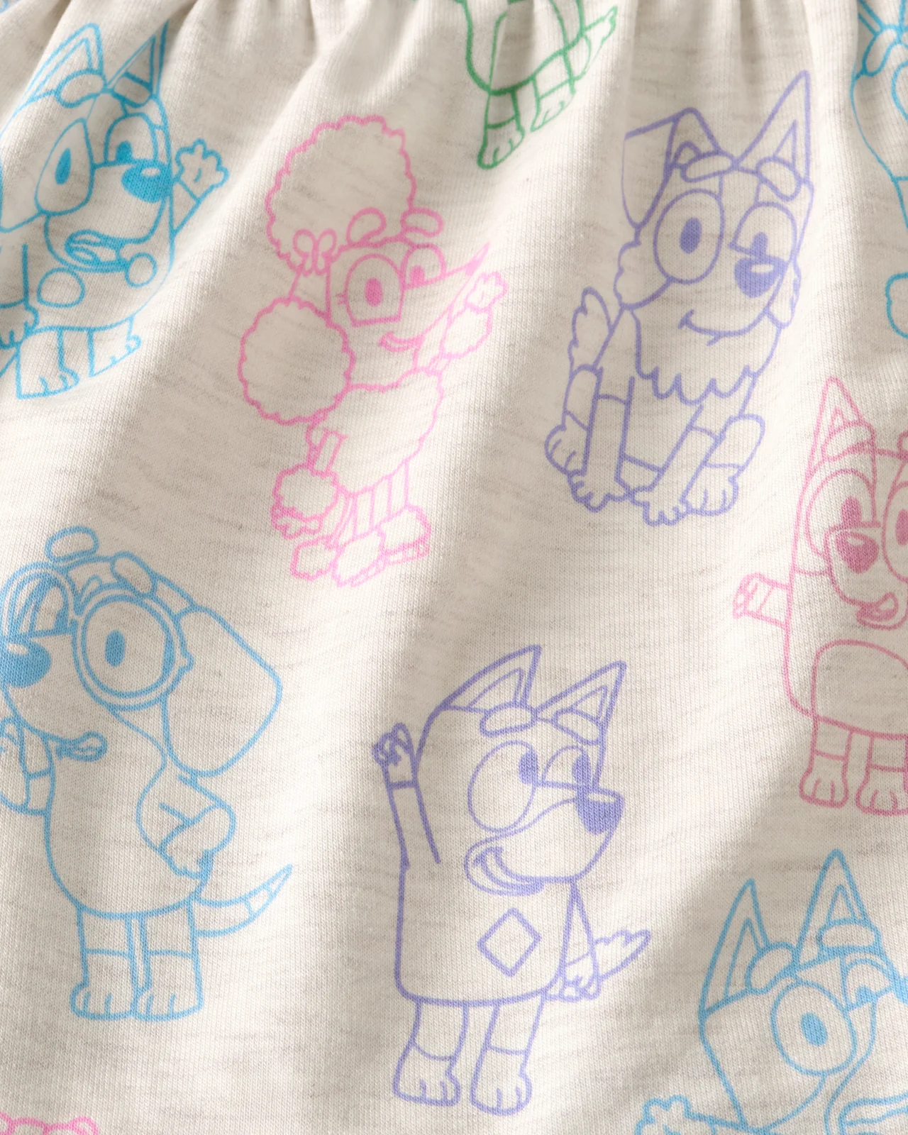 Bluey Playtime Crew Ruffle Skort - Image 5
