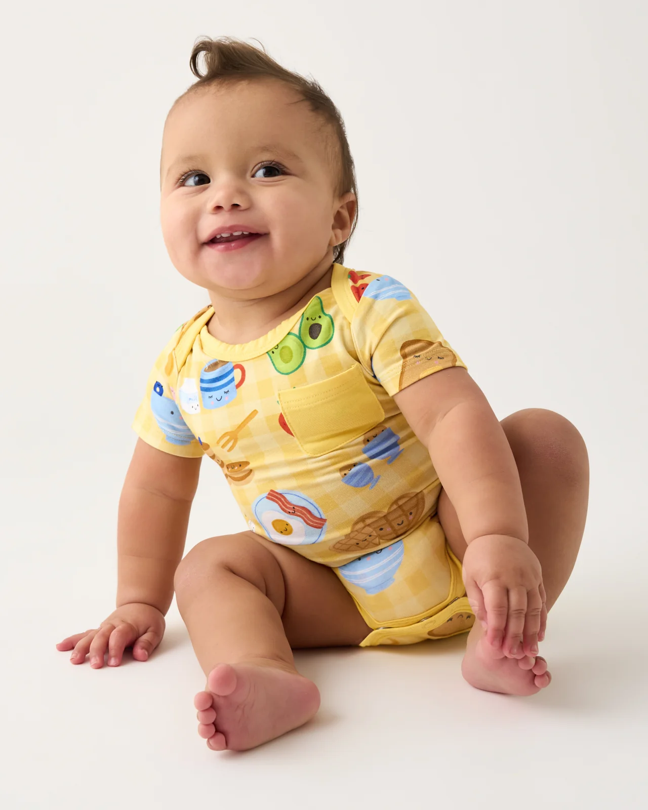 Breakfast Bunch Pocket Bodysuit - Image 2