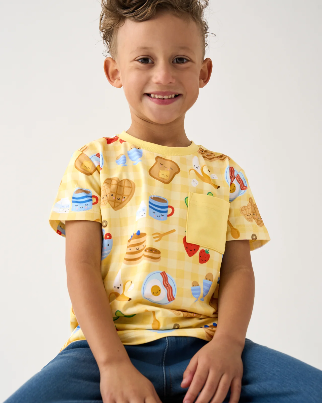 Breakfast Bunch Relaxed Pocket Tee - Image 3
