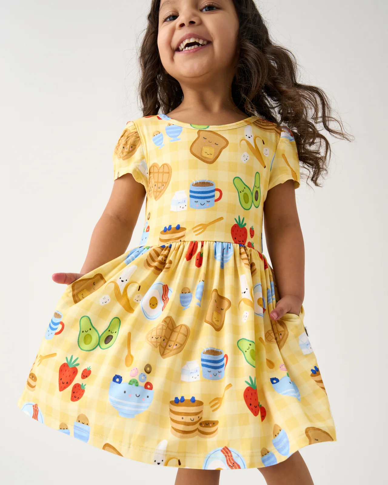 Breakfast Bunch Skater Dress - Image 2