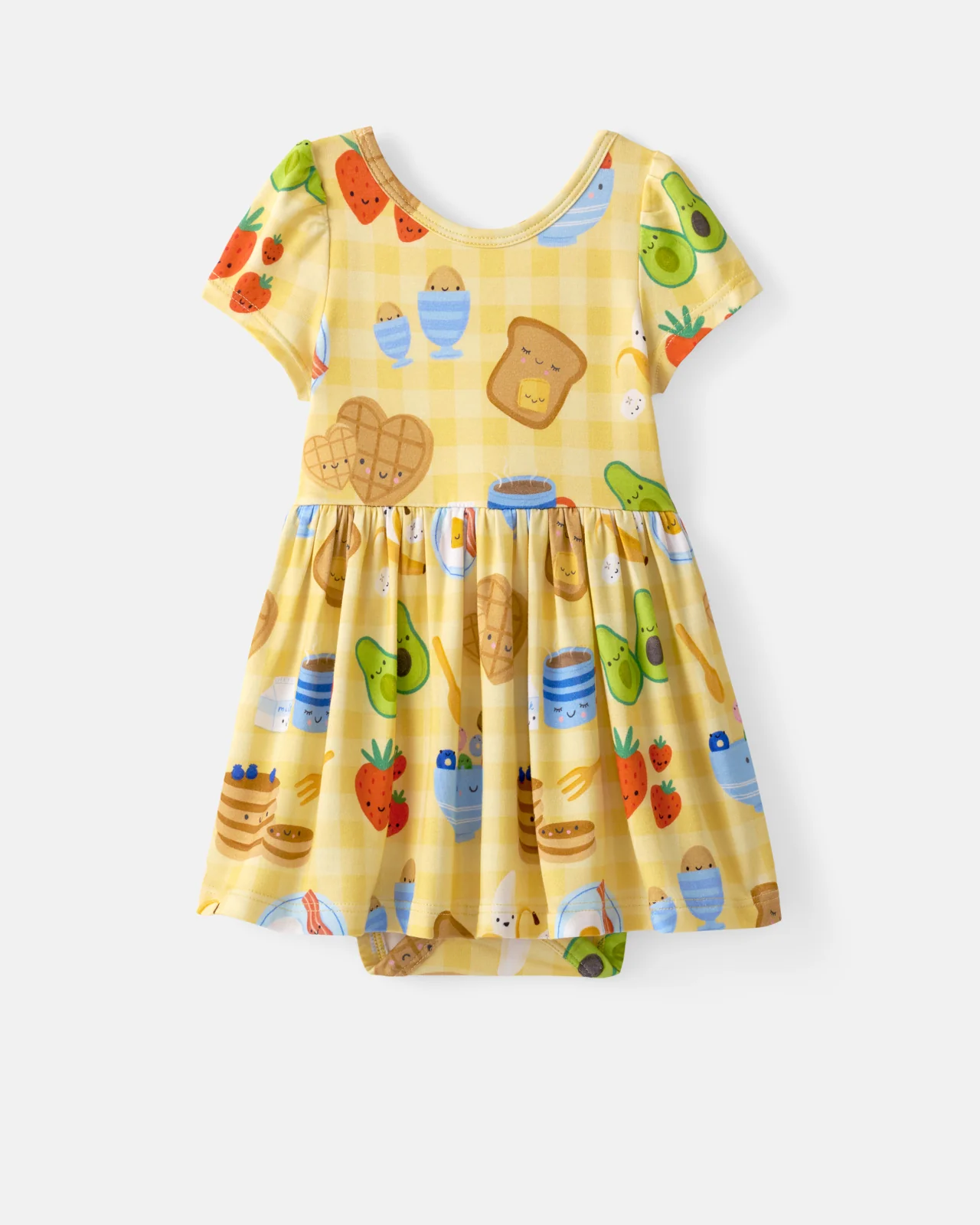 Breakfast Bunch Skater Dress with Bodysuit - Image 6