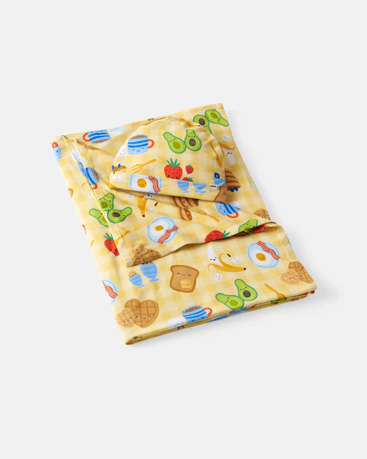 Breakfast Bunch Swaddle & Beanie Set - Image 3