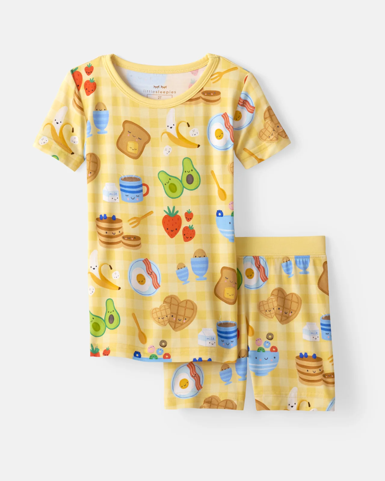 Breakfast Bunch Two-Piece Short Sleeve & Shorts Pajama Set - Image 3
