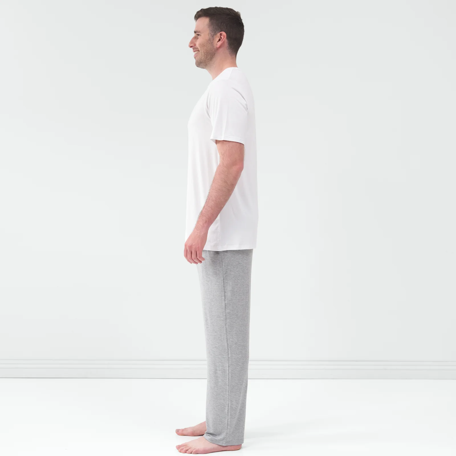 Heather Gray Men's Pajama Pants - Image 4