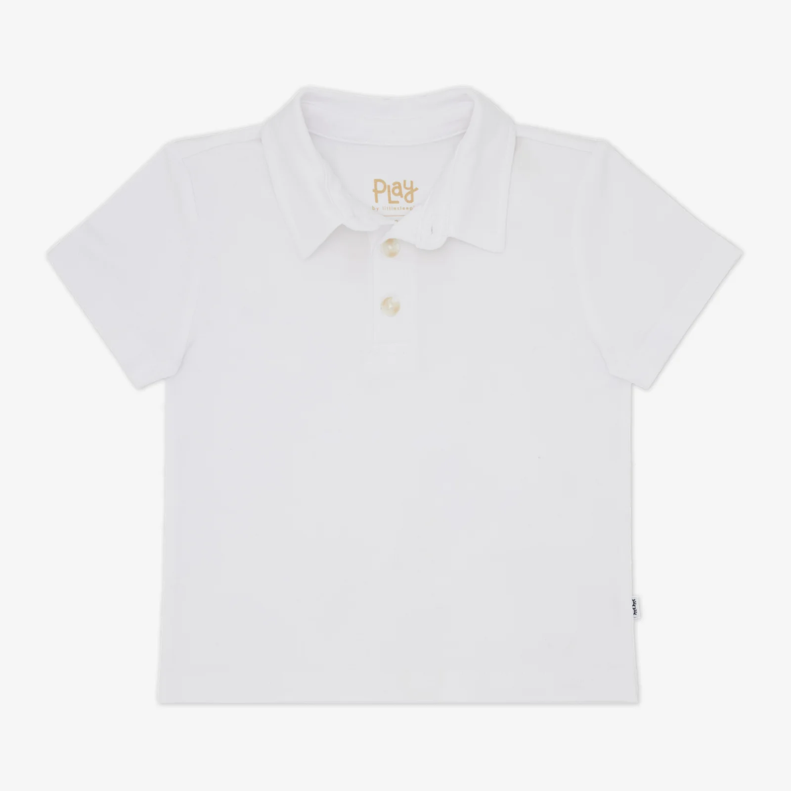 Bright White Polo Shirt - Image 3