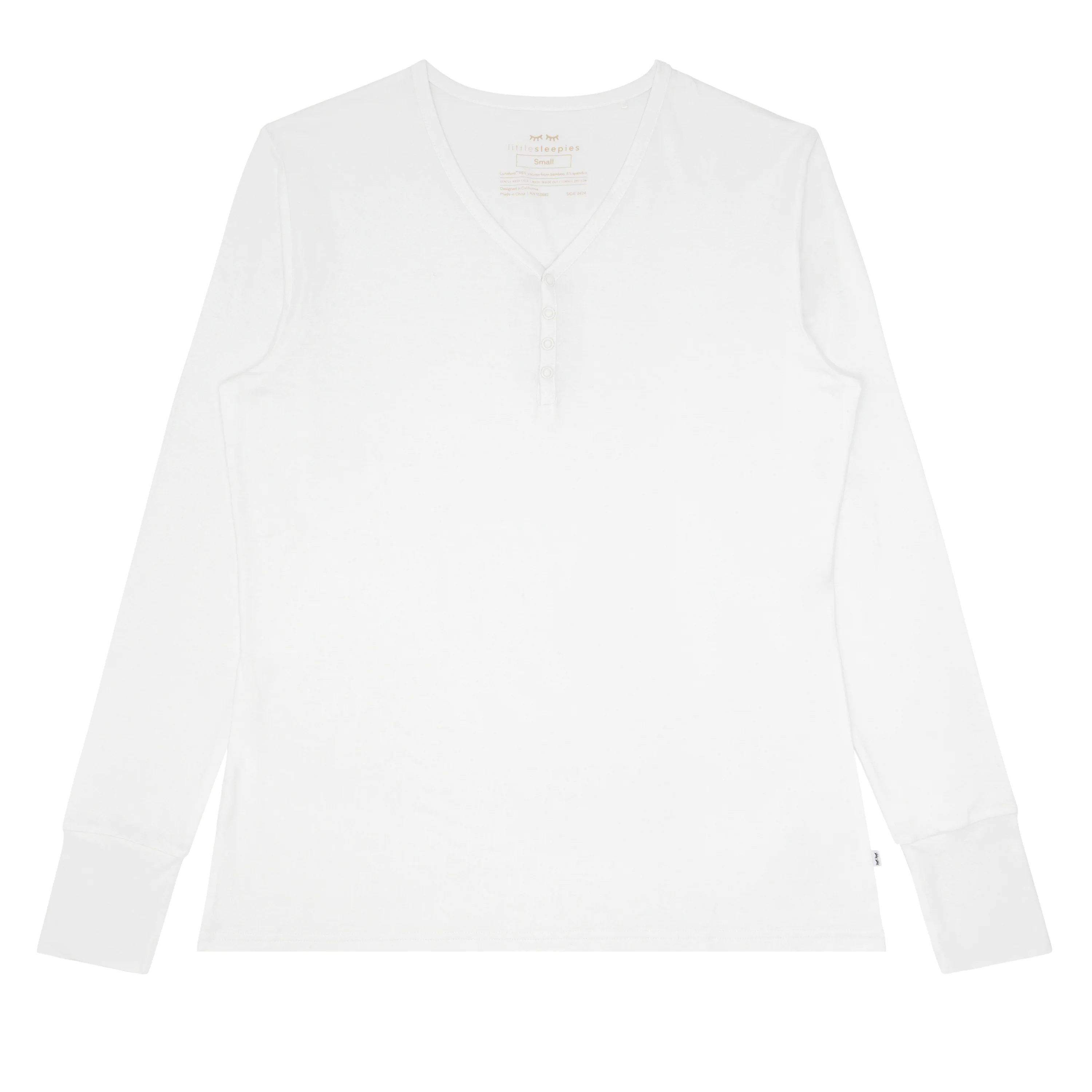 Bright White Women's Pajama Top - Image 3