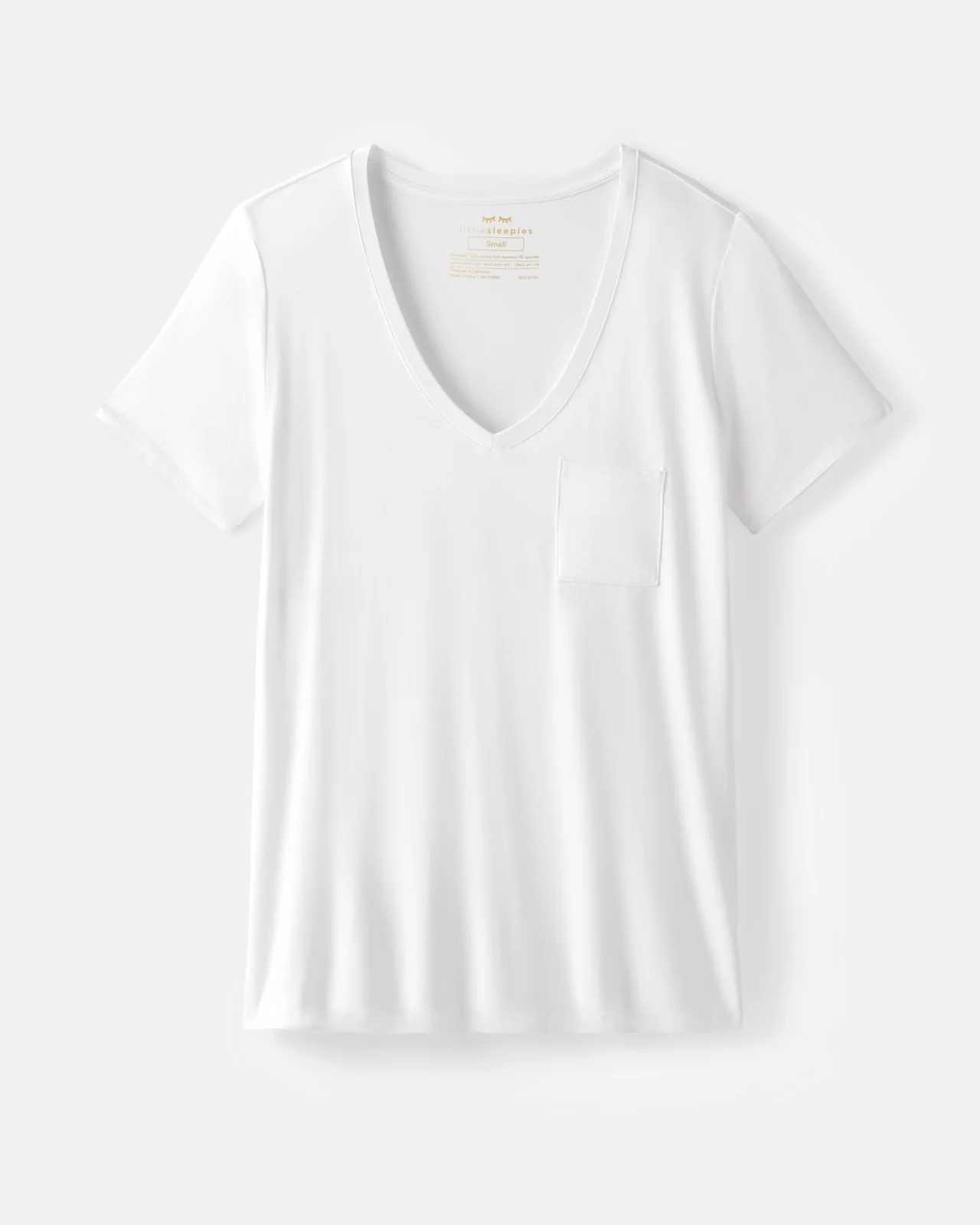 Bright White Women's Perfect Pocket Tee - Image 5