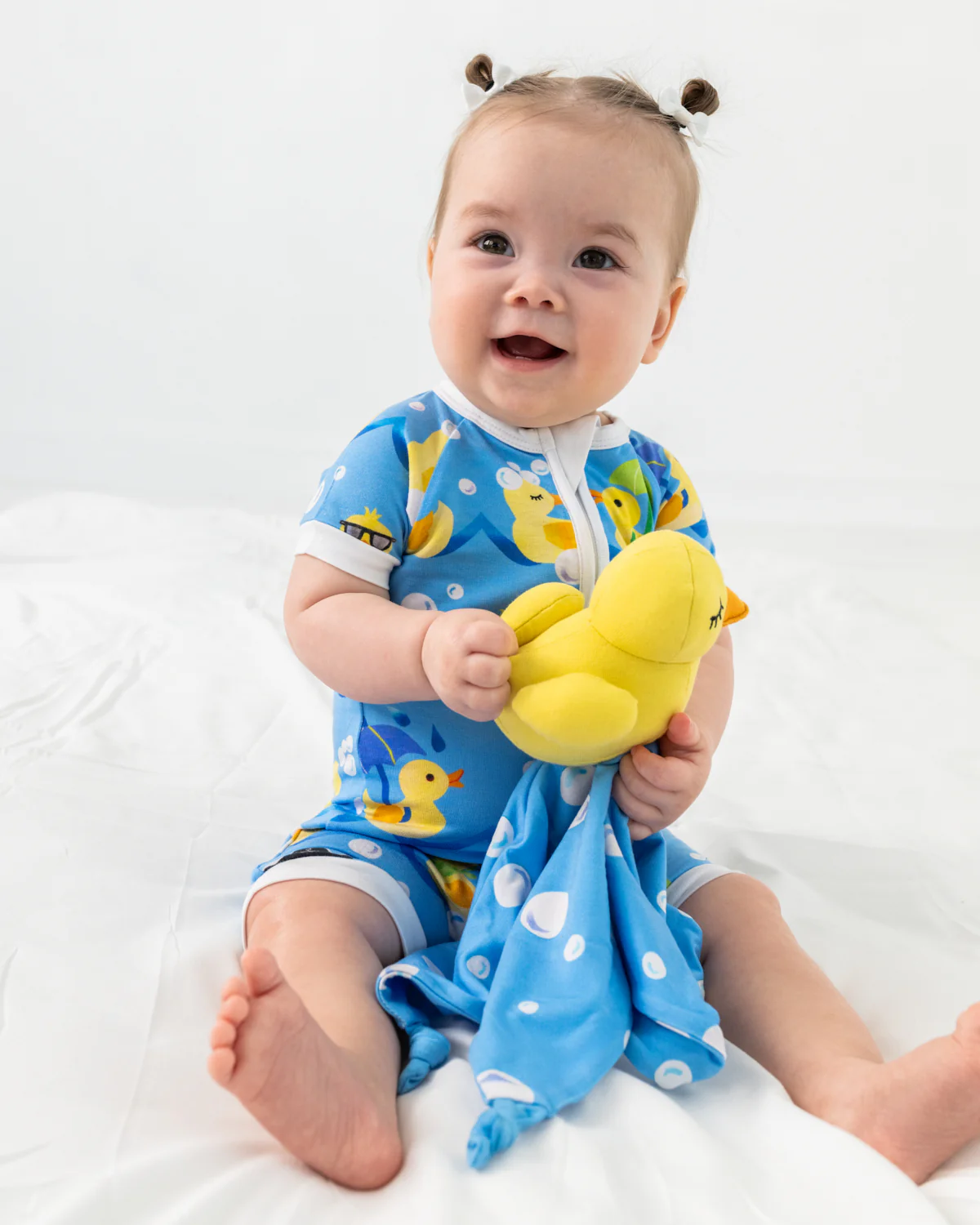 Bubbles the Rubber Ducky Sleepyhead Lovey - Image 3