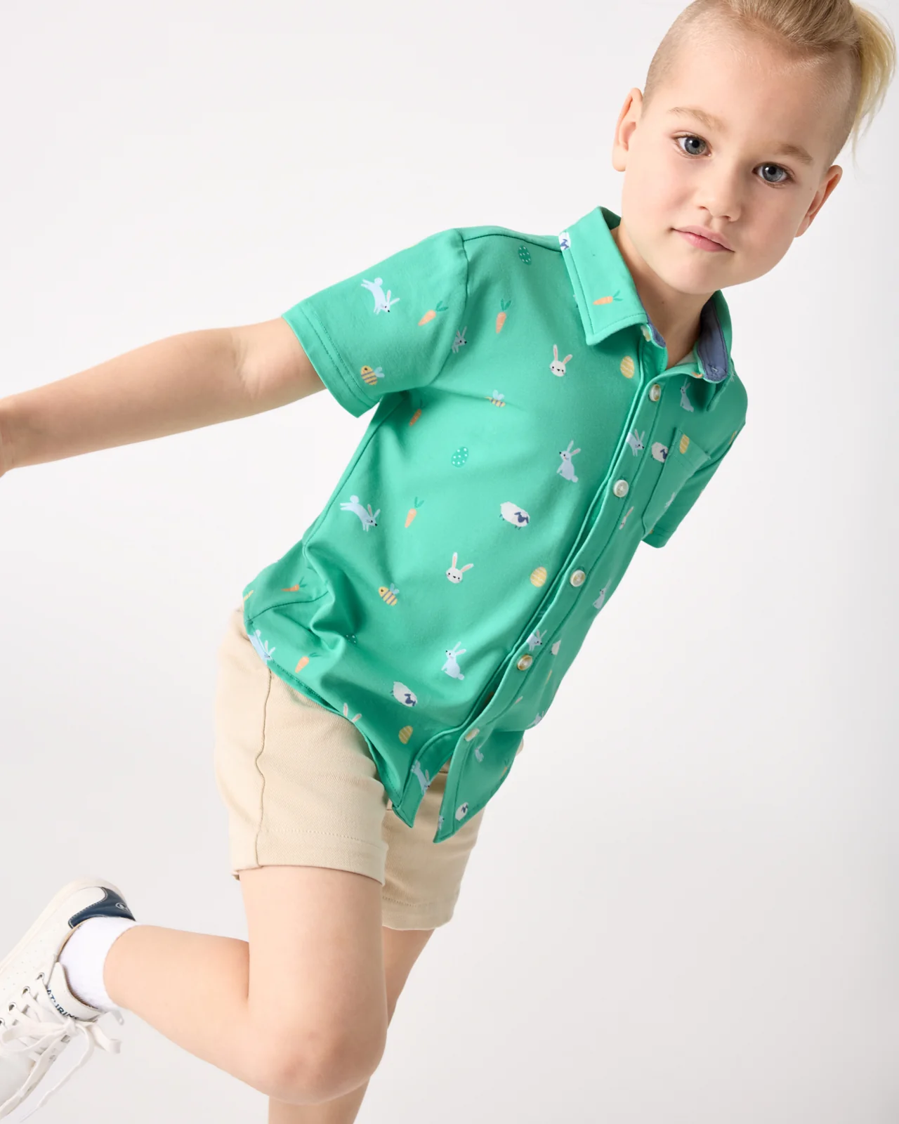 Bunny Burrow Button Down Polo - Image 5