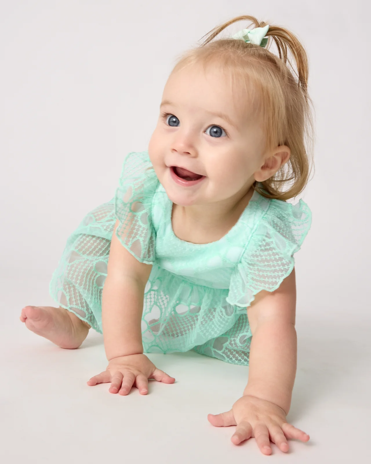 Butterfly Brook Smocked Flutter Dress with Bloomer - Image 3