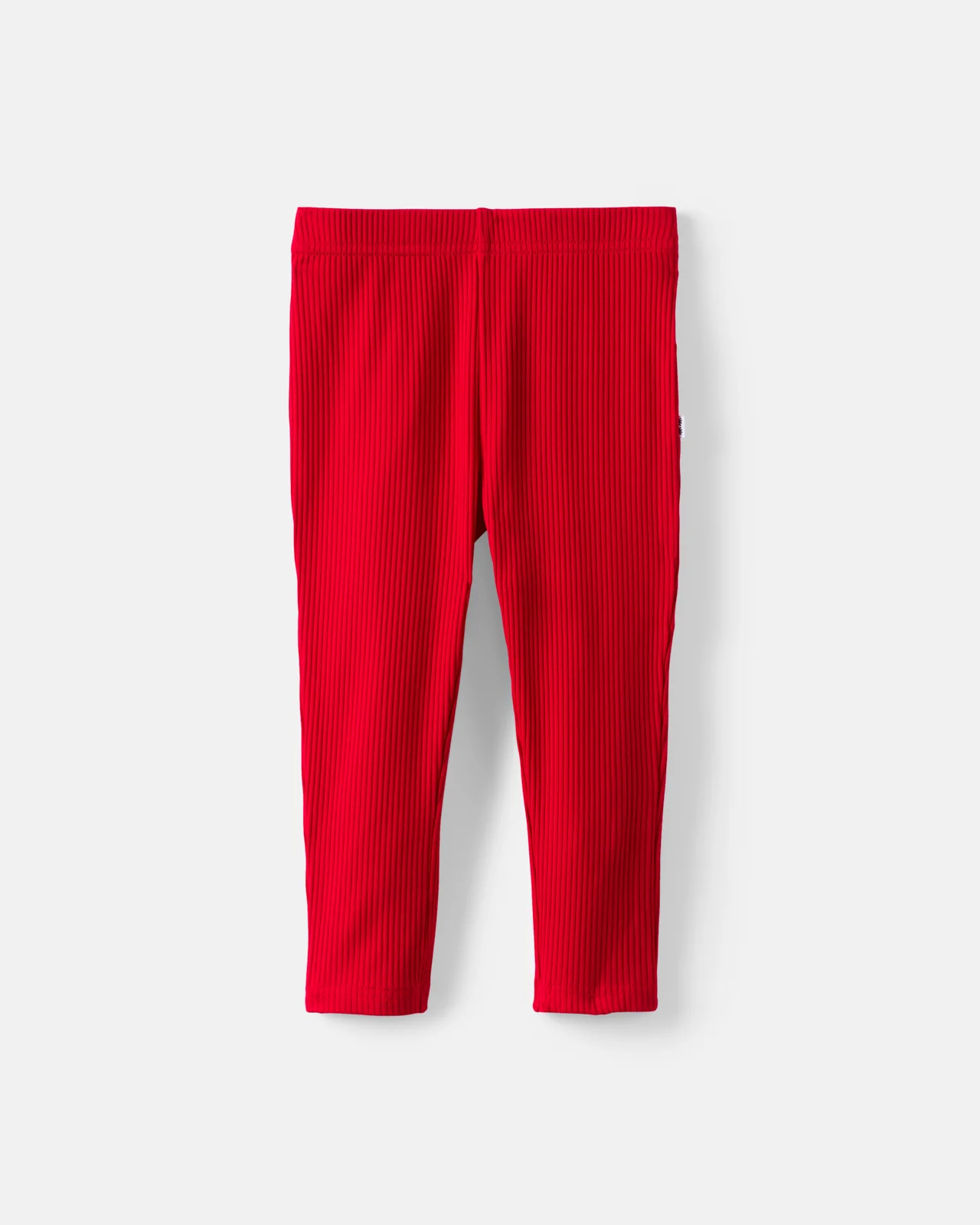 Candy Red Ribbed Legging - Image 6