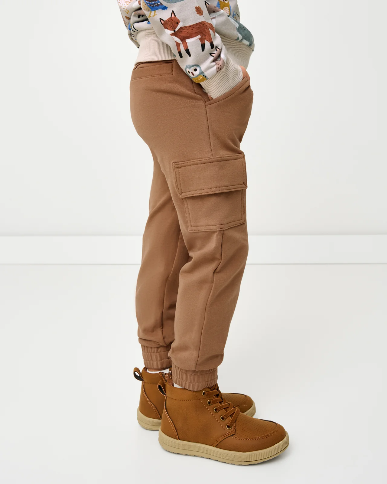 Caramel Cargo Jogger - Image 2