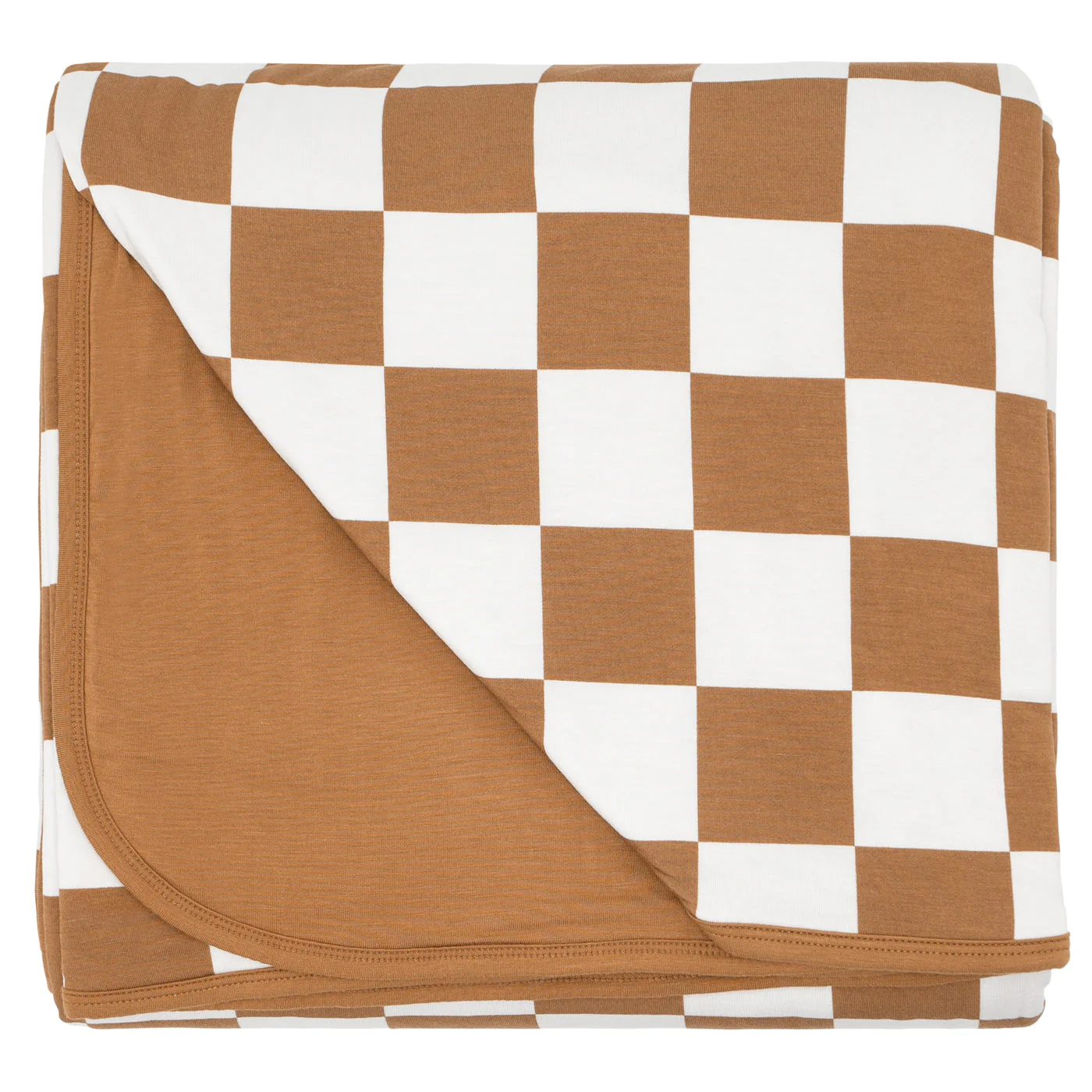 Caramel Checks Oversized Cloud Blanket® - Image 6