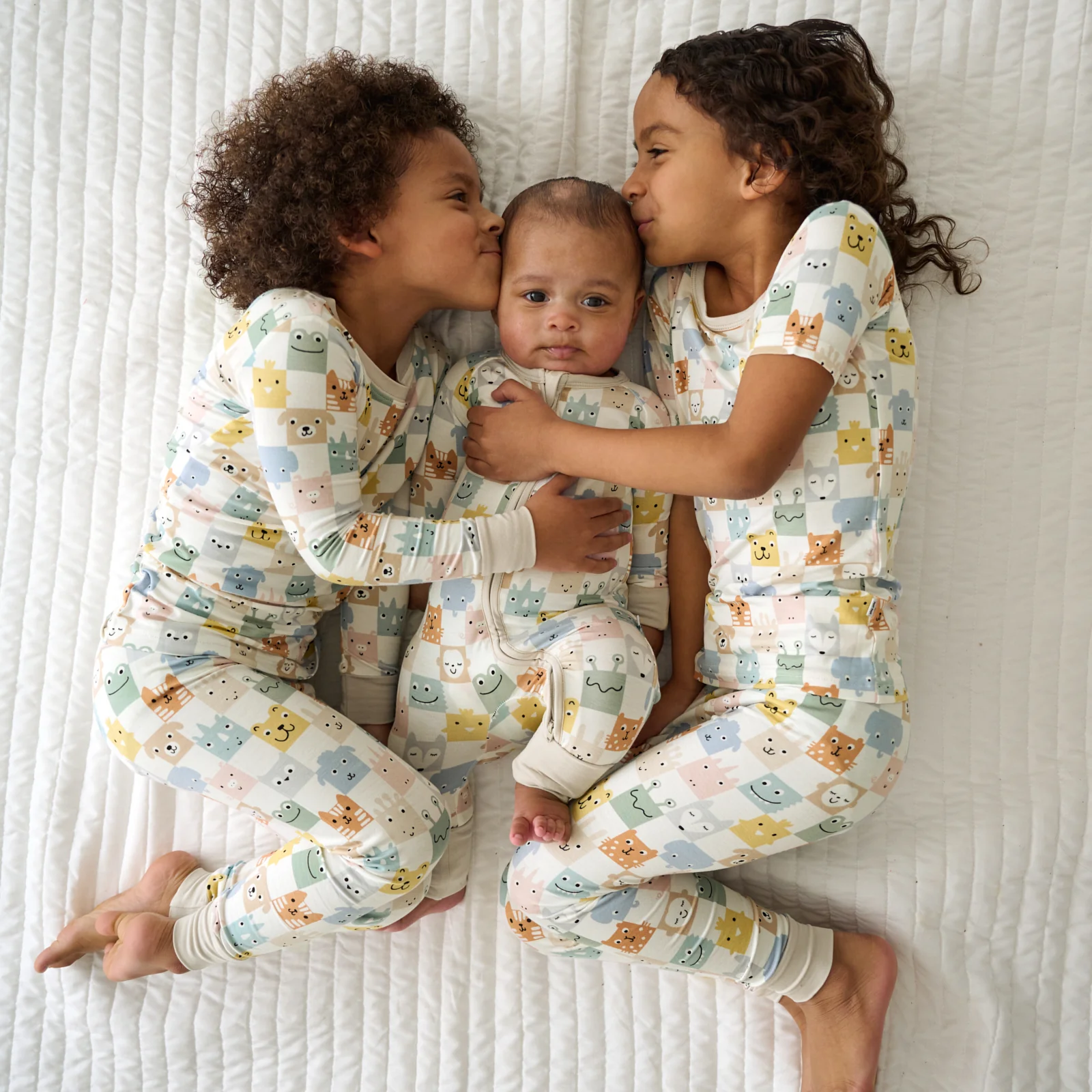 Check Mates Two-Piece Short Sleeve Pajama Set - Image 4