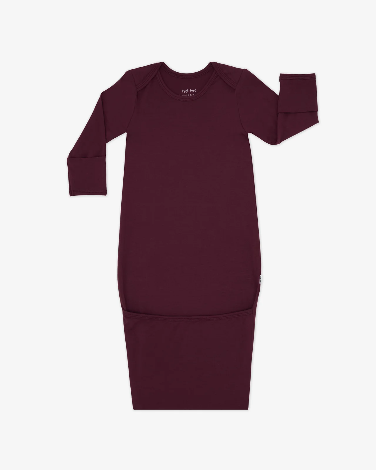 Classic Burgundy Infant Gown - Image 5