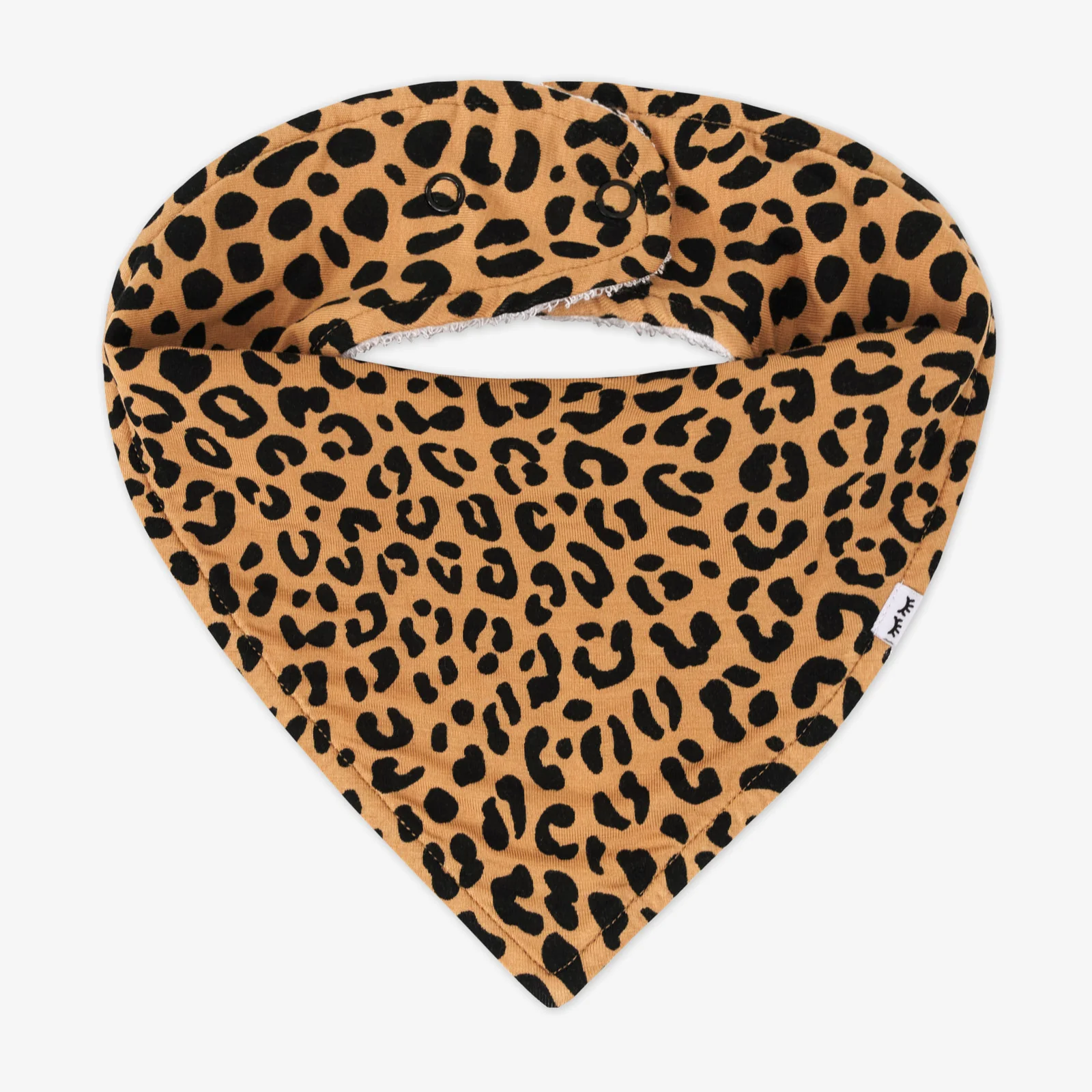 Classic Leopard Bandana Bib - Image 3