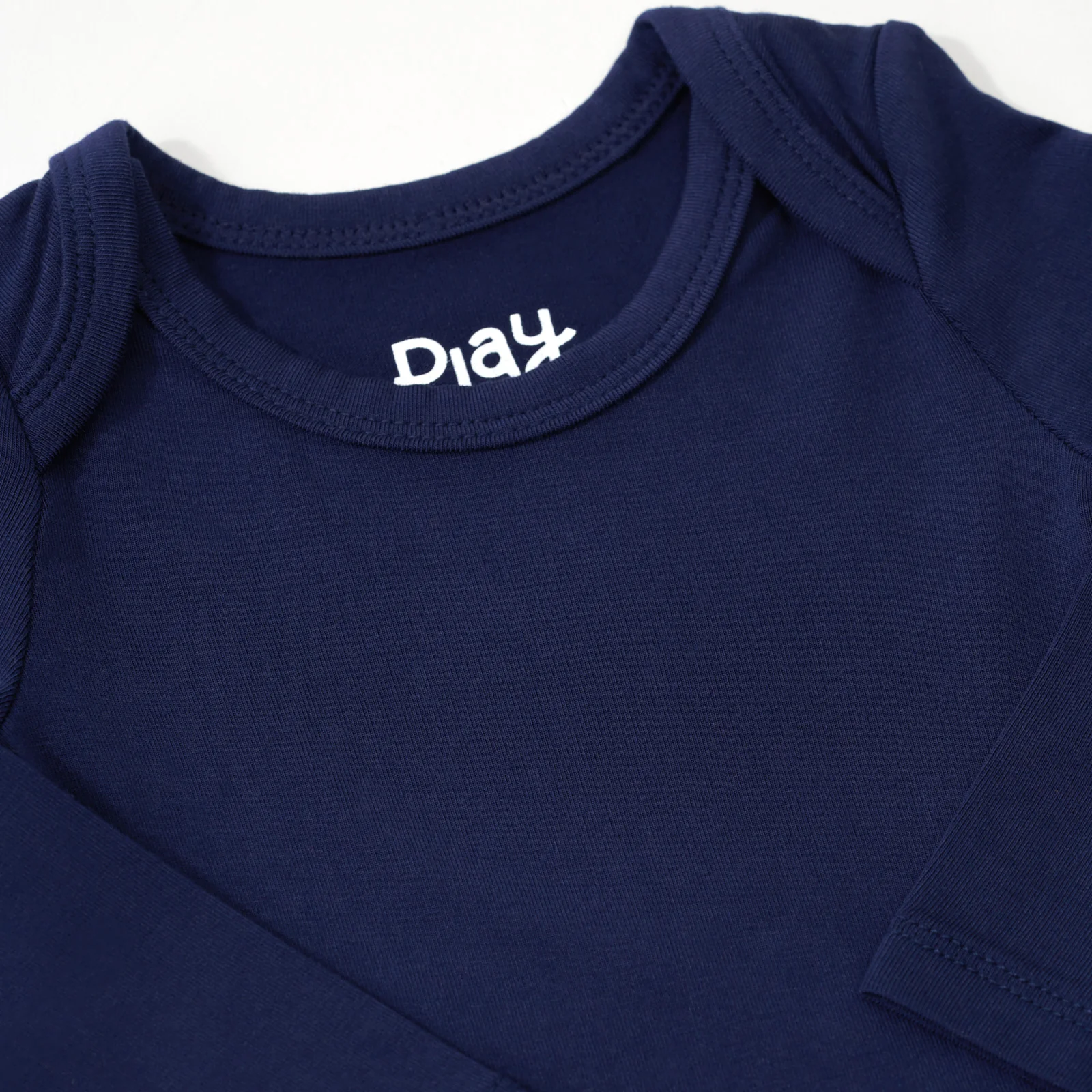 Classic Navy Long Sleeve Bodysuit - Image 4