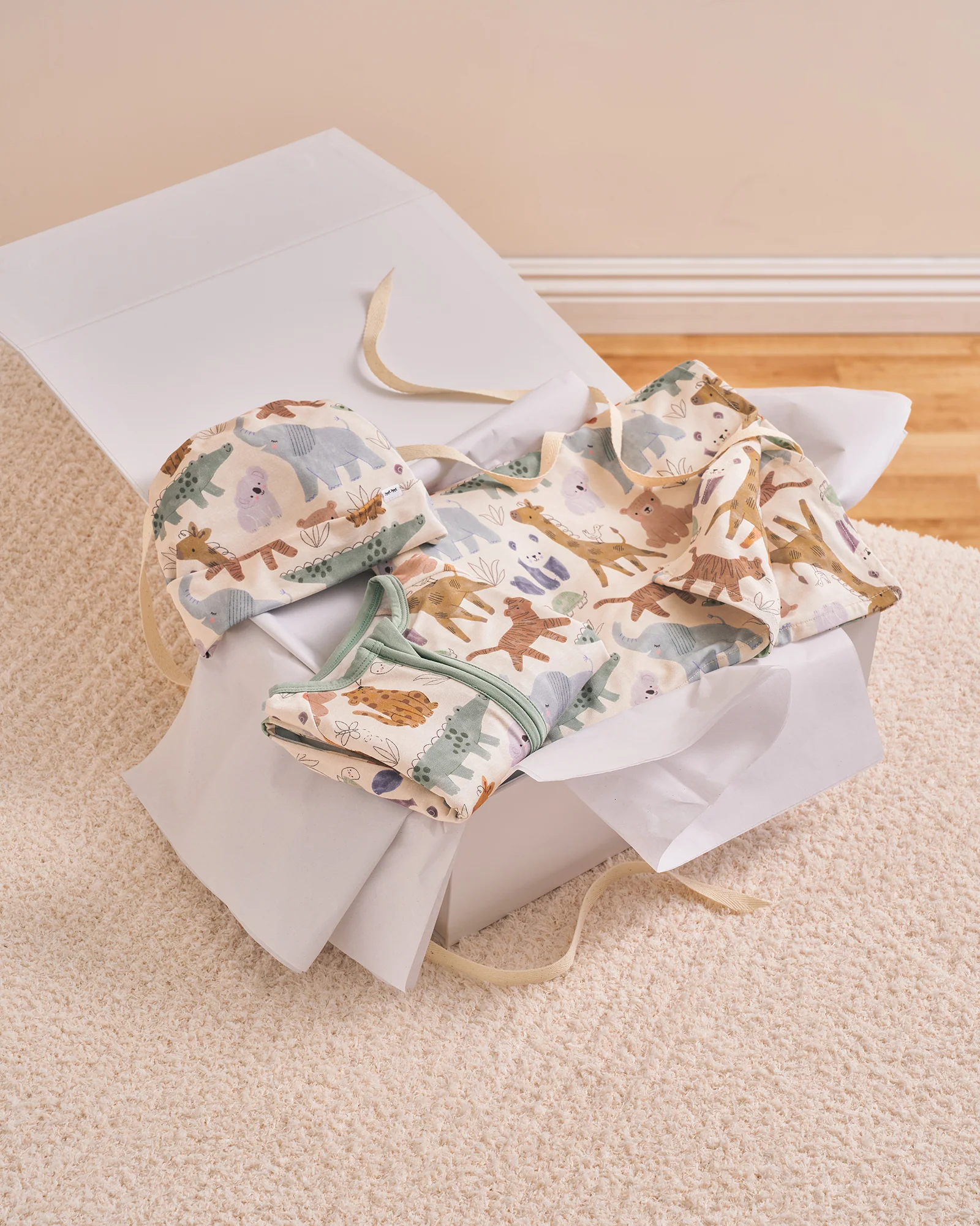 Coming Home Gift Set Bundle / Zippy, Lovey, Swaddle Set - Image 2