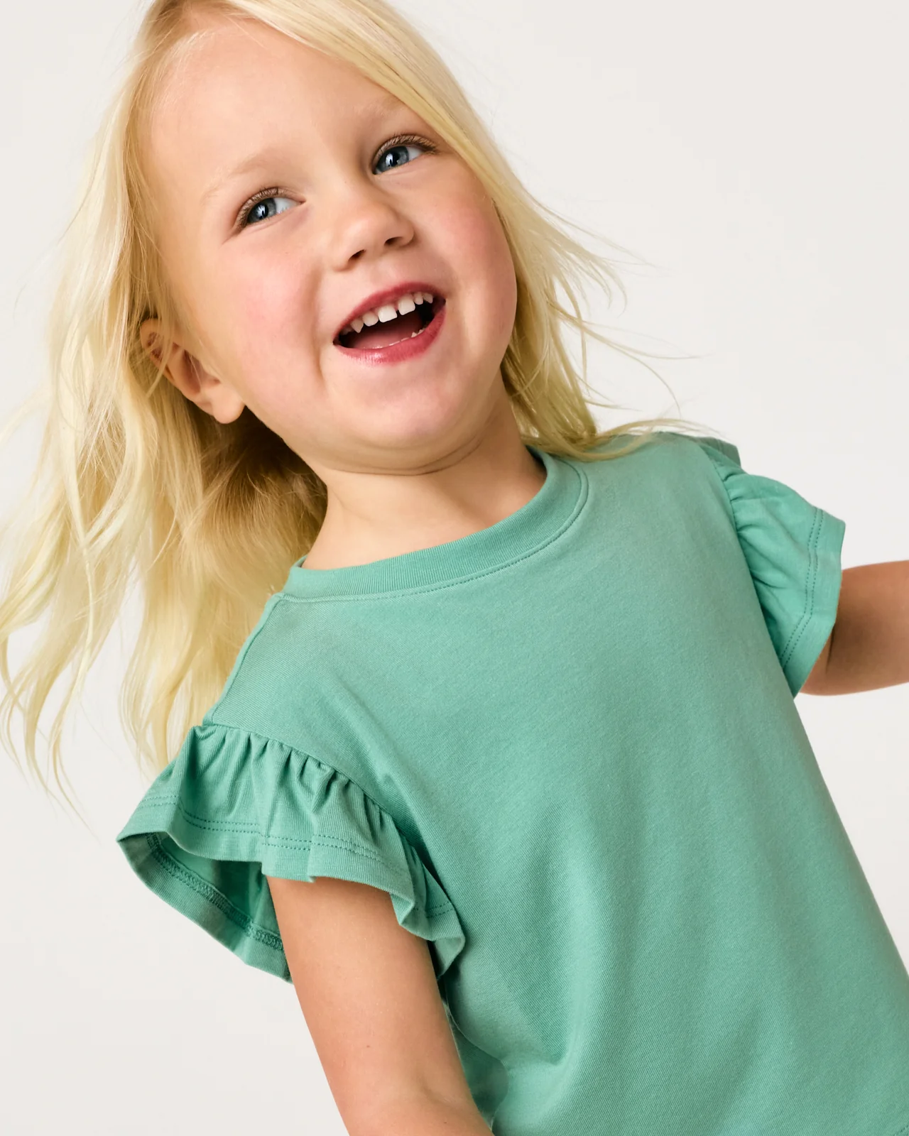 Cool Jade Flutter Tee - Image 3
