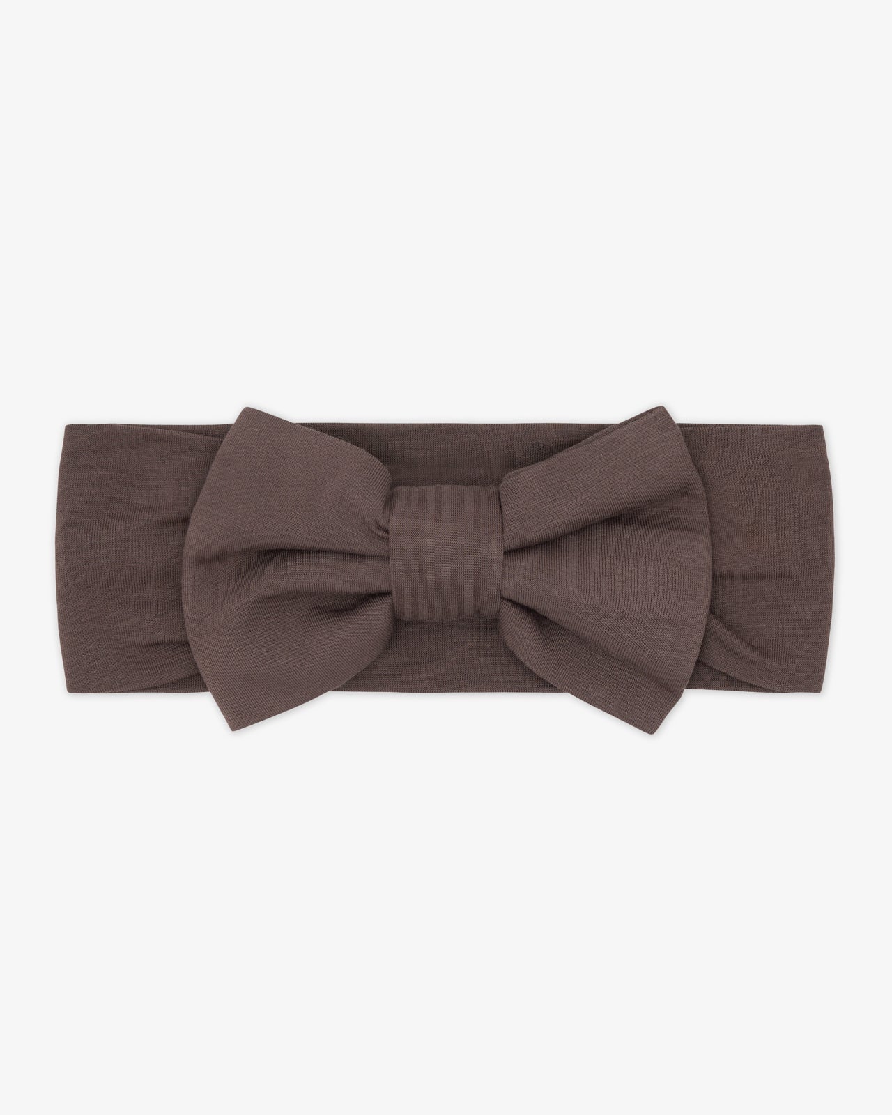 Dark Chocolate Luxe Bow Headband - Image 2