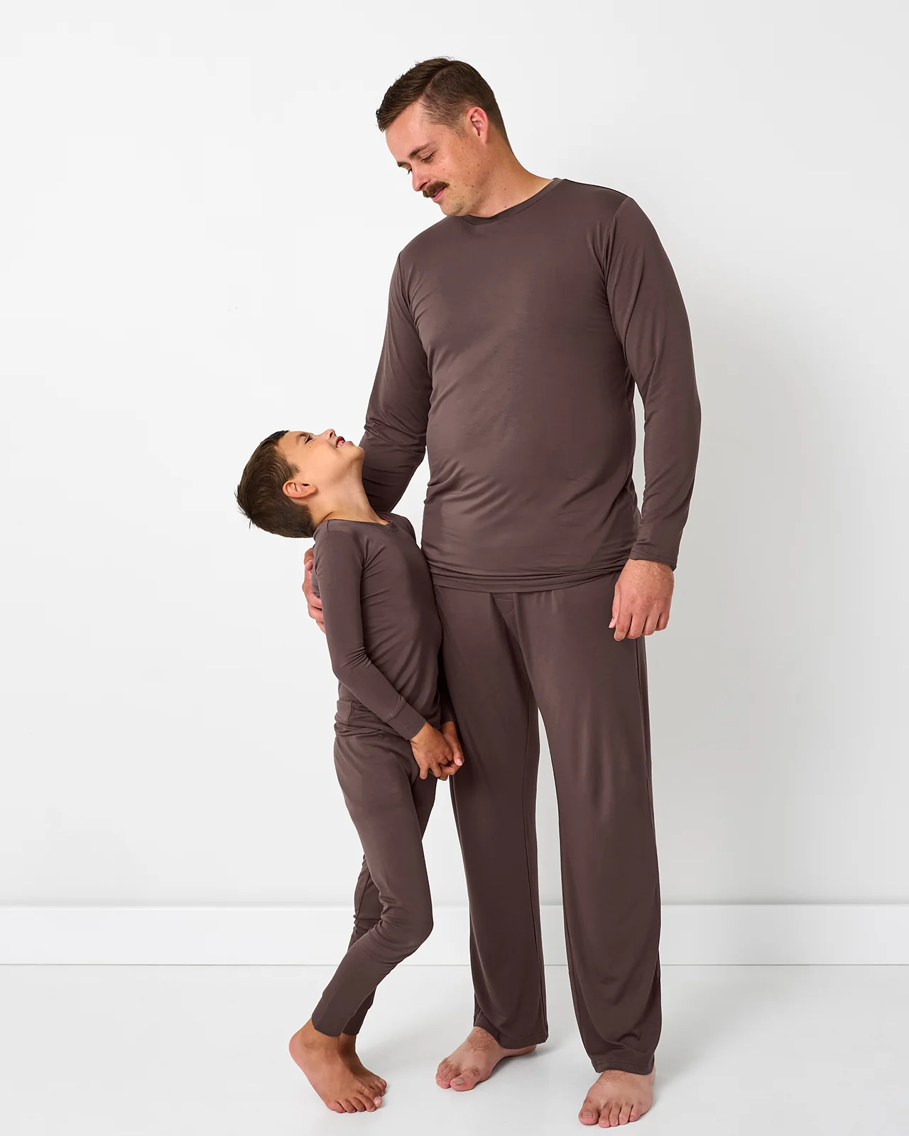 Dark Chocolate Men's Pajama Pants - Image 3