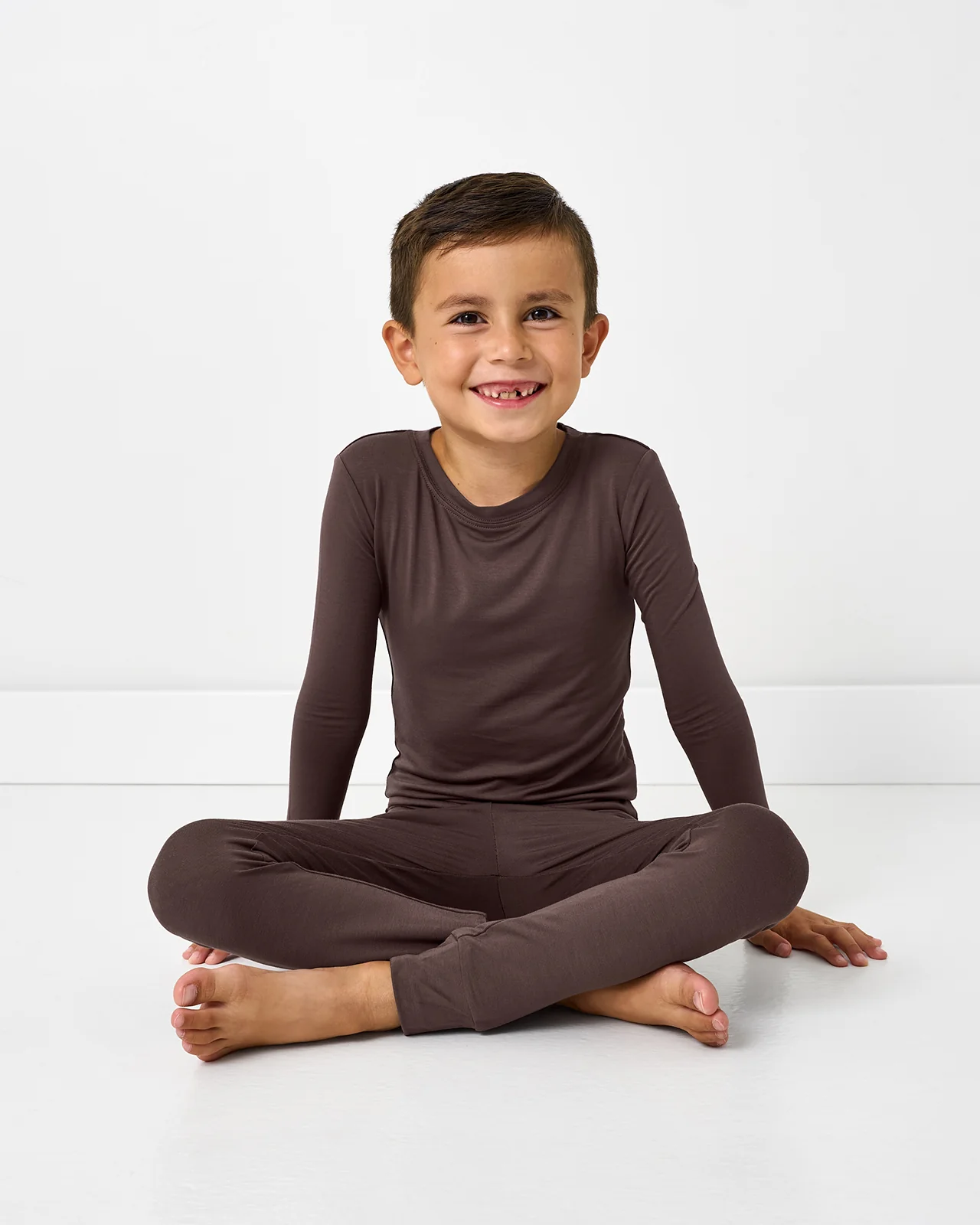 Dark Chocolate Two-Piece Pajama Set - Image 2
